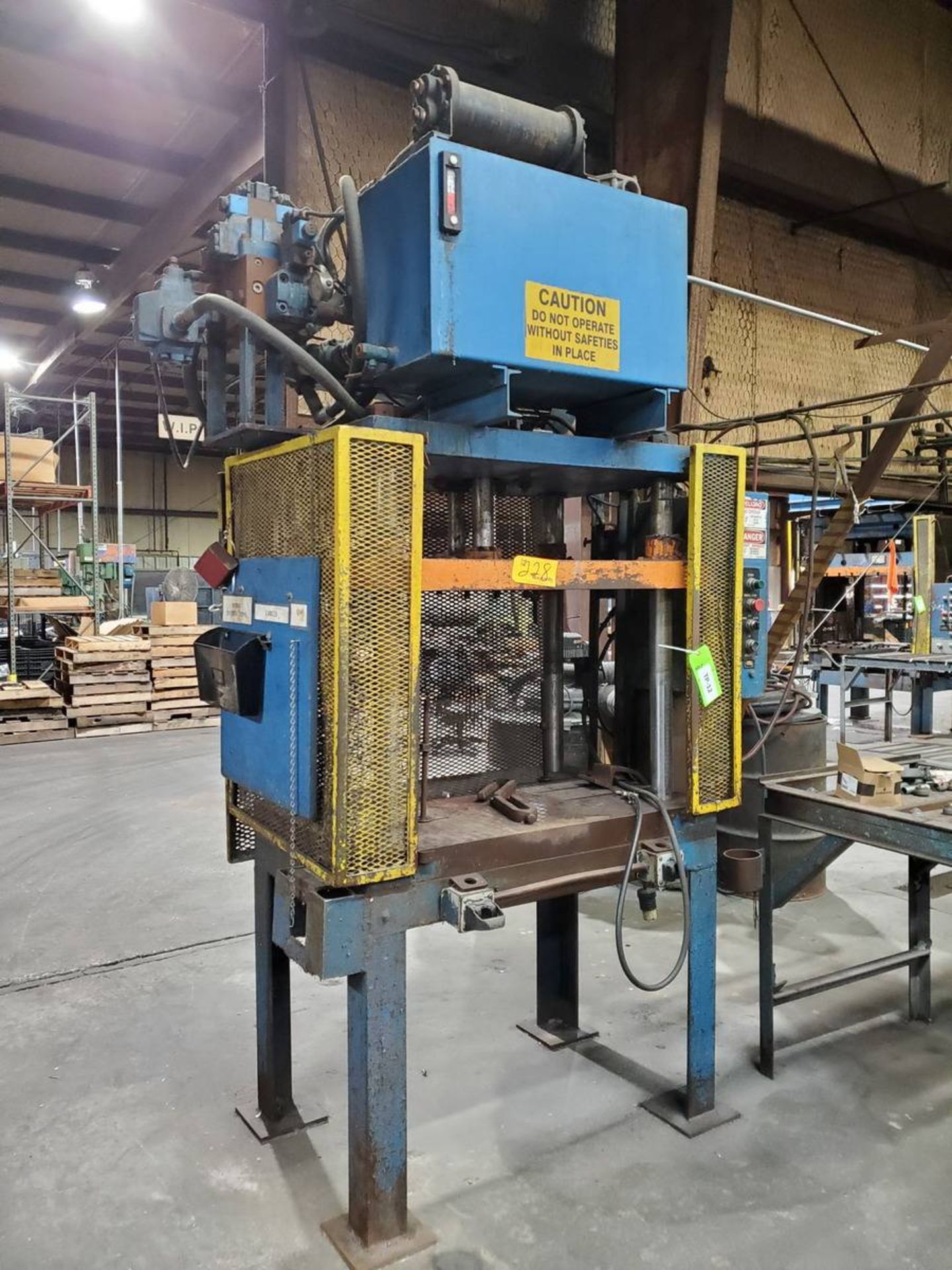 TDC-TP TDC-20 Vertical Hydraulic Die Casting Trim Press