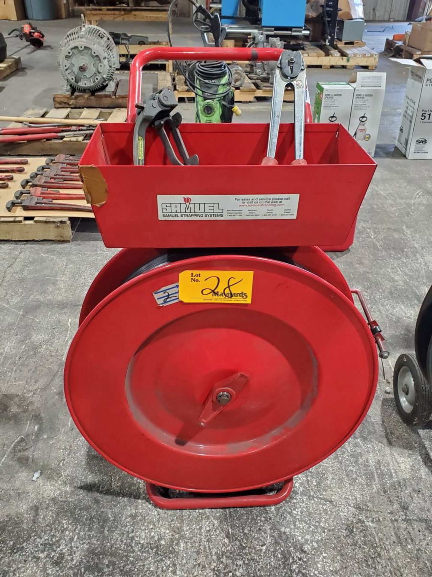 Poly Banding Cart