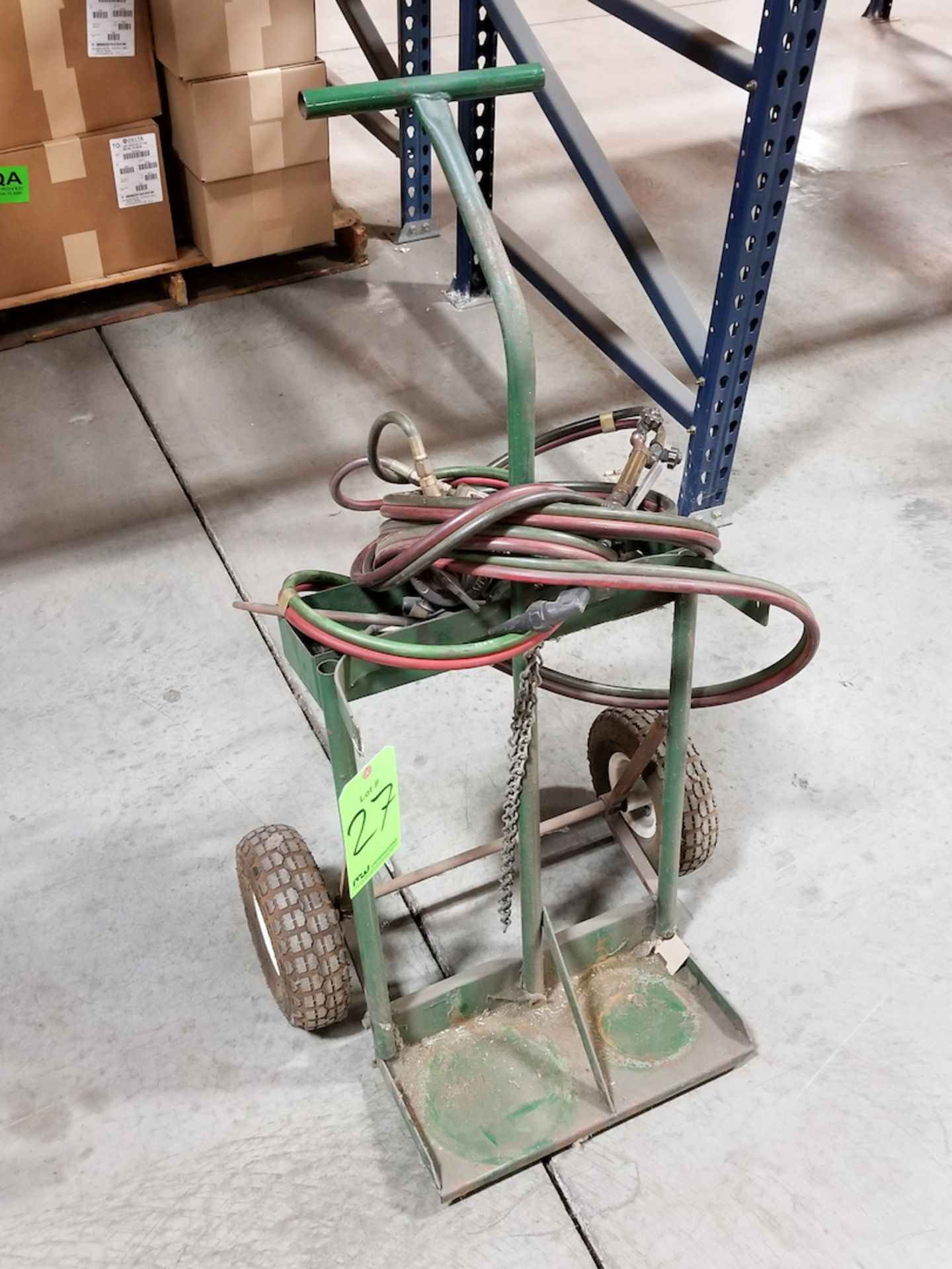 Oxygen Acetylene Cart with Hoses