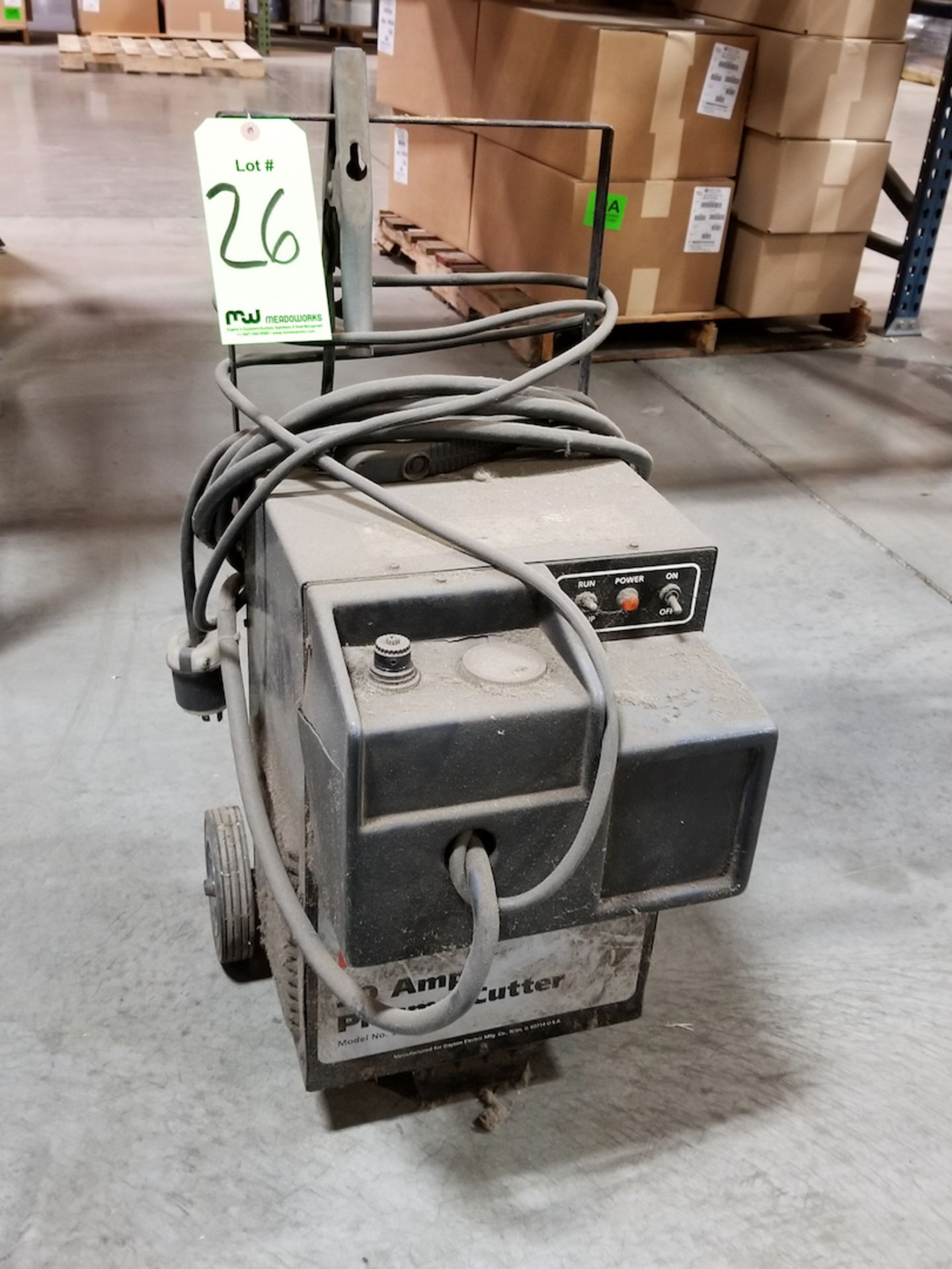 Dayton Model 3W722 Plasma Cutter 20A