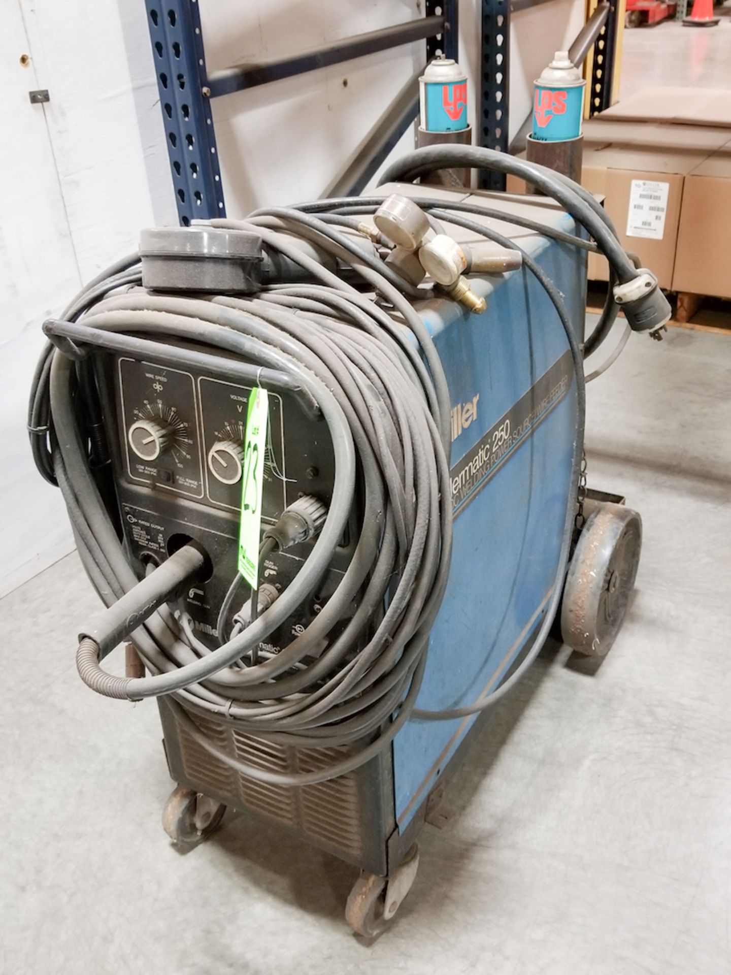 Millermatic Model 250 CV/DC Welding Power Supply and Wire Feeder