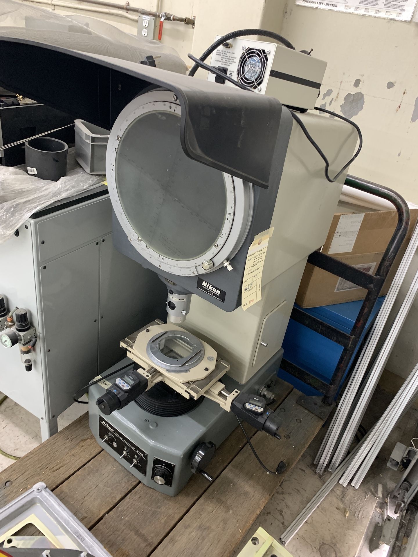 Nikon V-12 Optical Comparator with DRO's