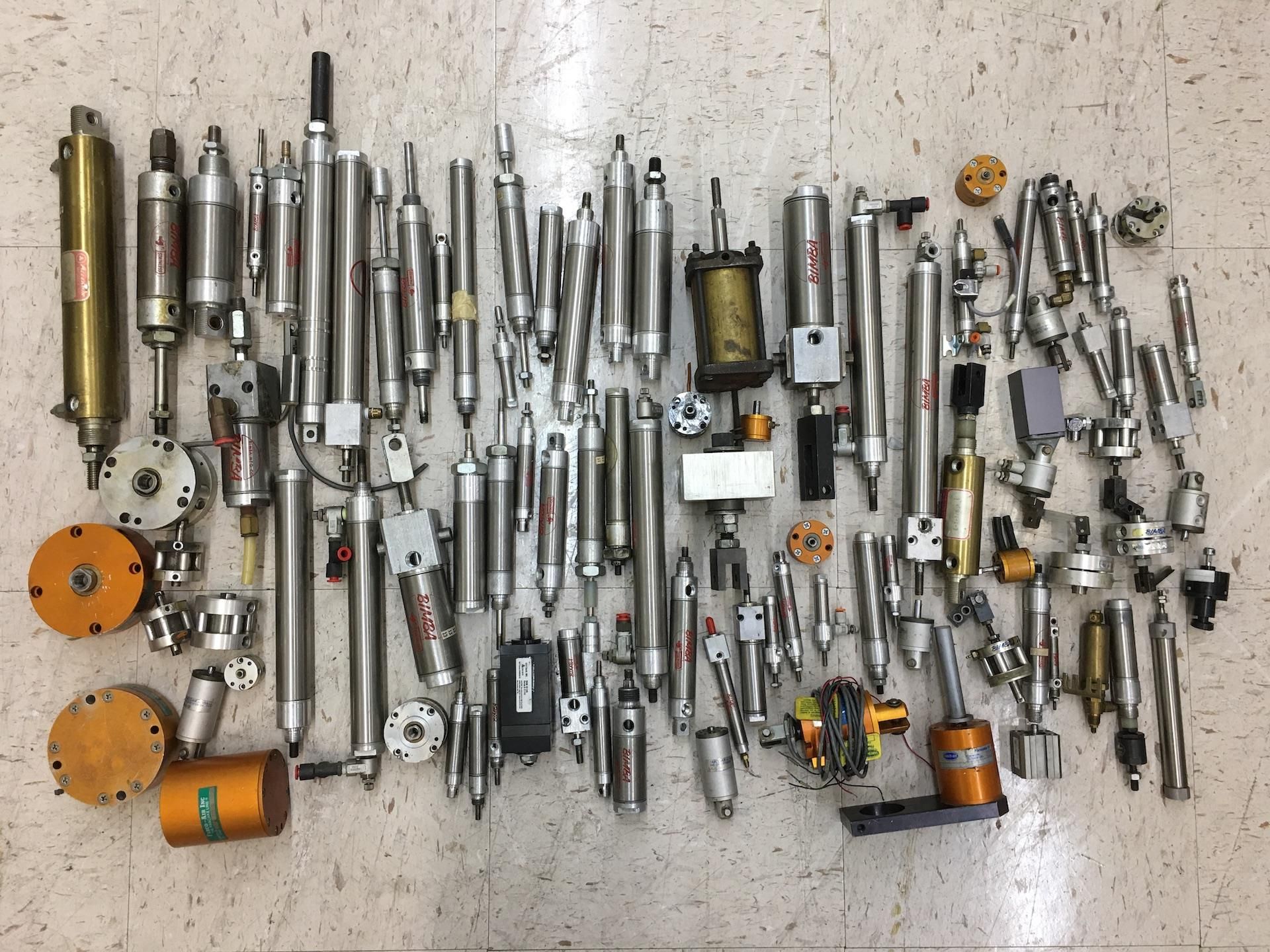Lot of Small Air Cylinders