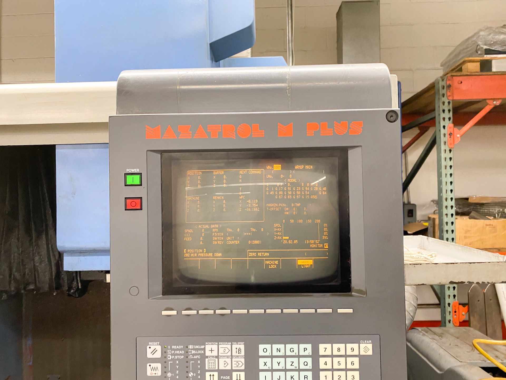 Mazak FJV-2 Vertical Machining Center - Image 13 of 14