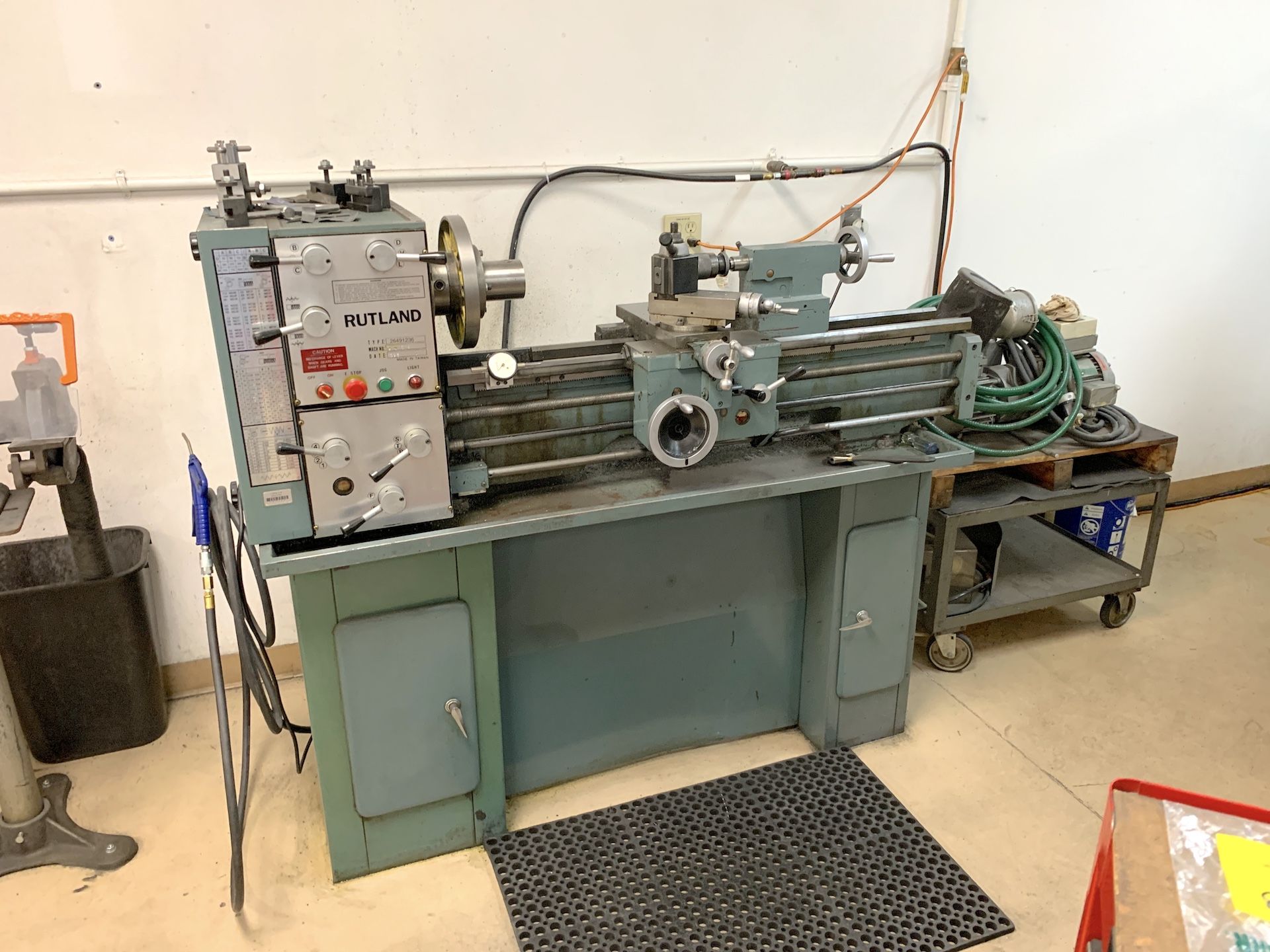 Rutland 14" Engine Lathe