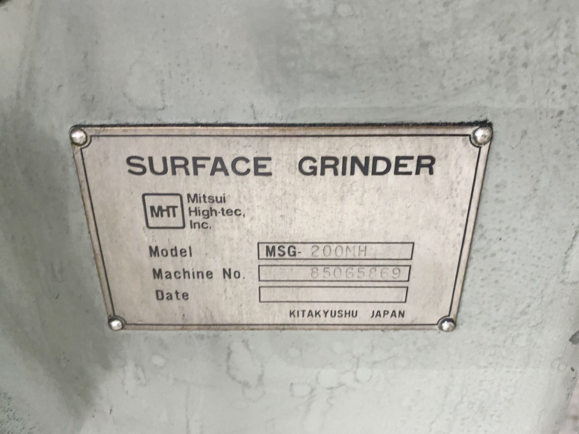 Mitsui MSG-200MH Surface Grinder - Image 6 of 6