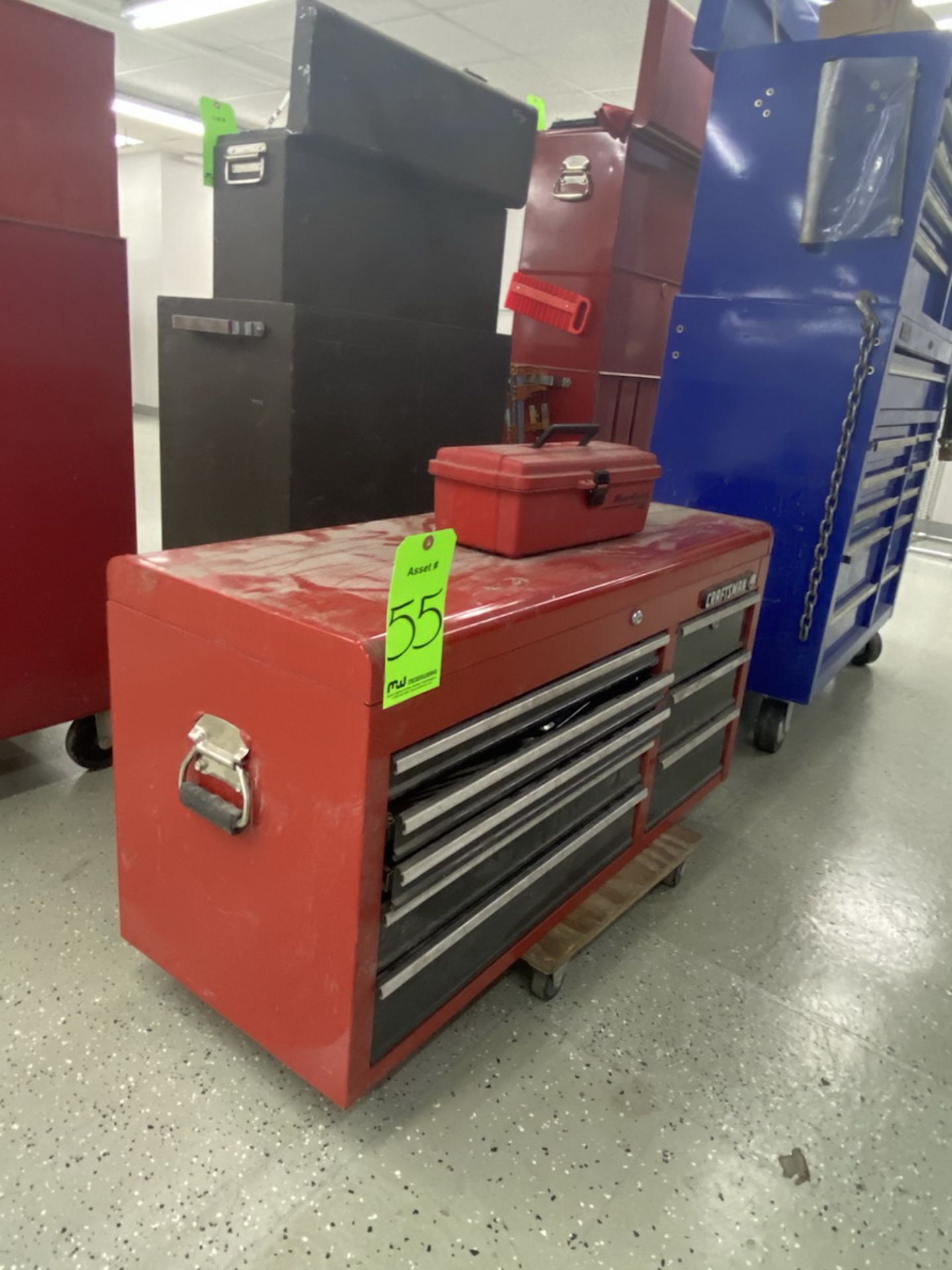 Craftsman 40" x 16" Tool Box & Contents Incl Screwdrivers, Hex Key Wrenches, Nuts, Screws & Bolts - Image 2 of 8