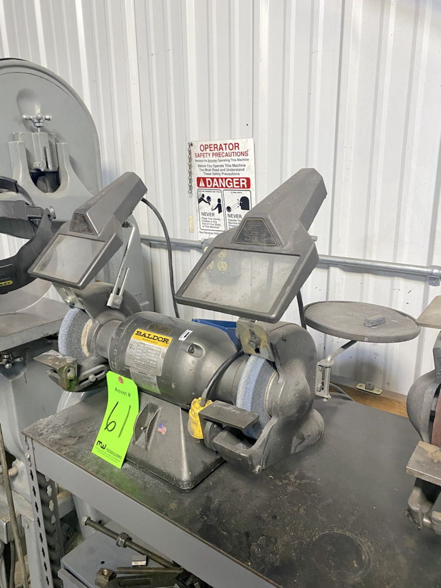 Baldor Model 7307D, Grinder/Buffer - Image 2 of 3