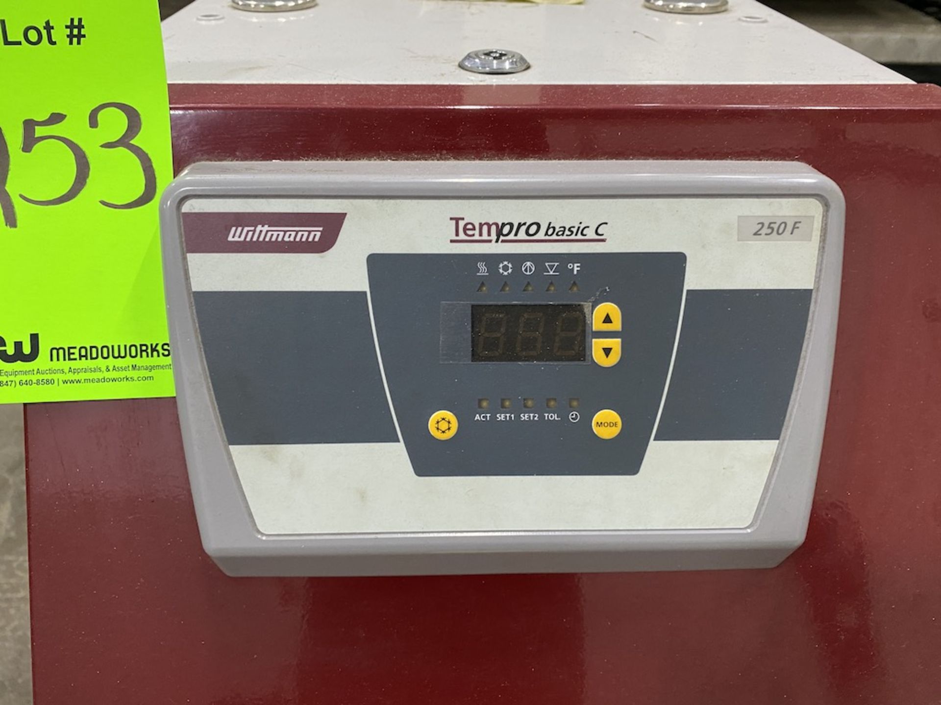 Wittmann Tempro C250F Water Temperature Controller - Image 5 of 5