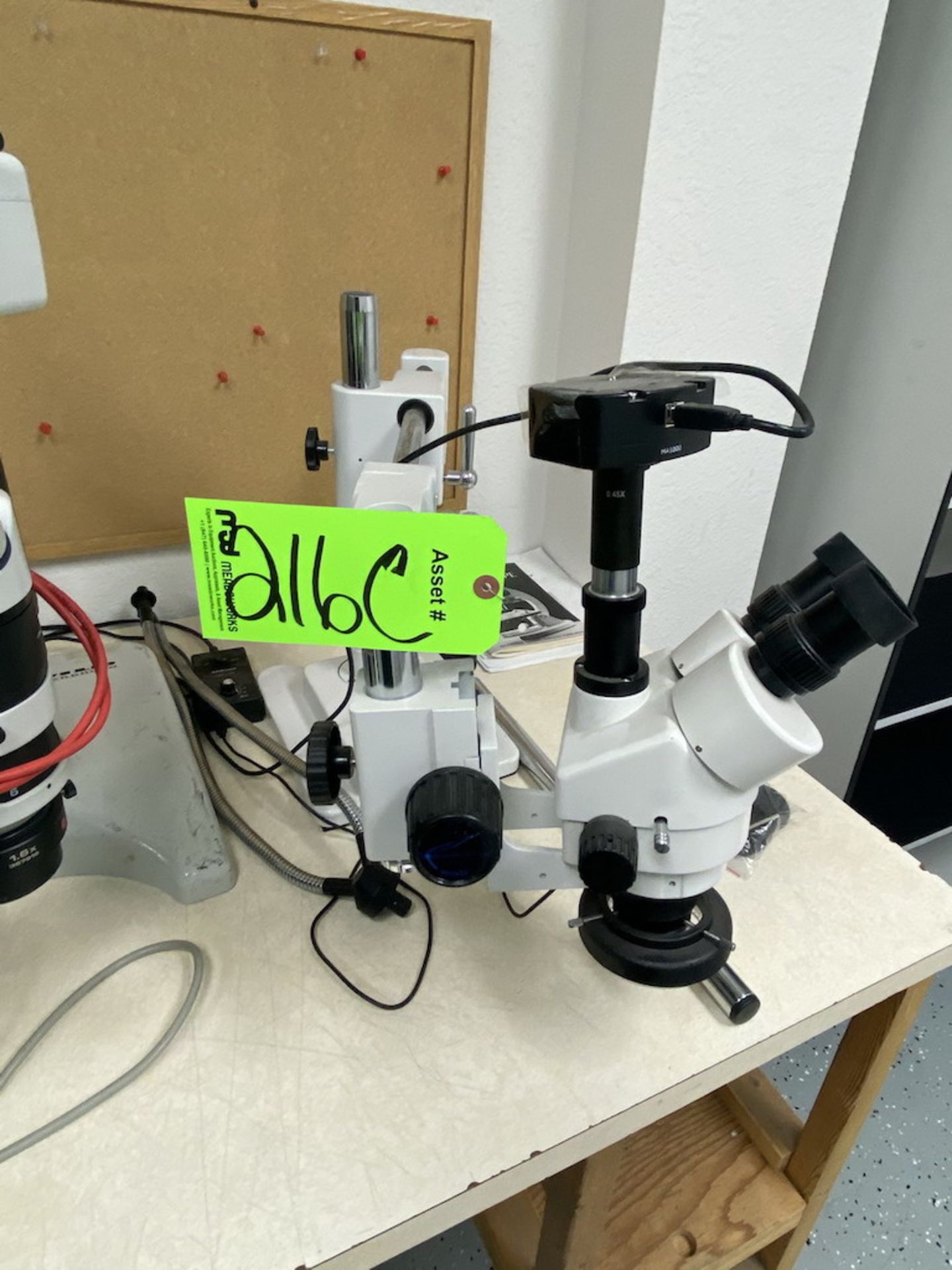 Am Scope Microscope 2X WD30 Lens with Base