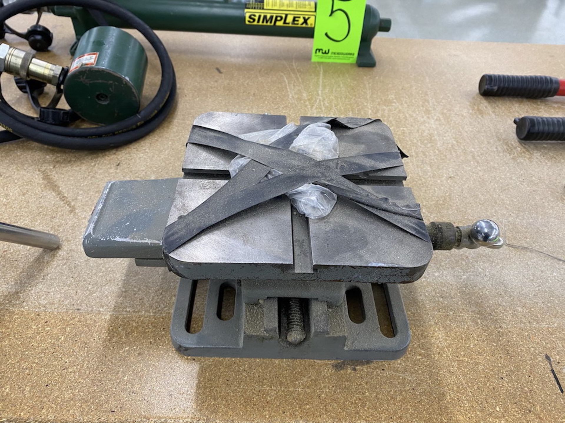 7" T-Slotted Press Vise