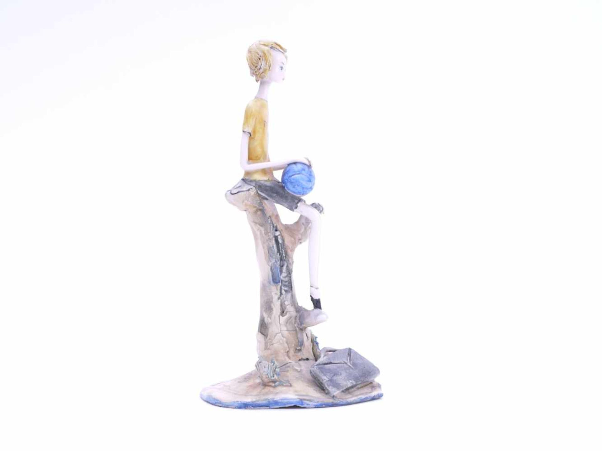 Moretto, Toni (1929-2011) - Lo Scricciolo Figurine FußballerKleine zarte Figurine aus der - Bild 2 aus 7