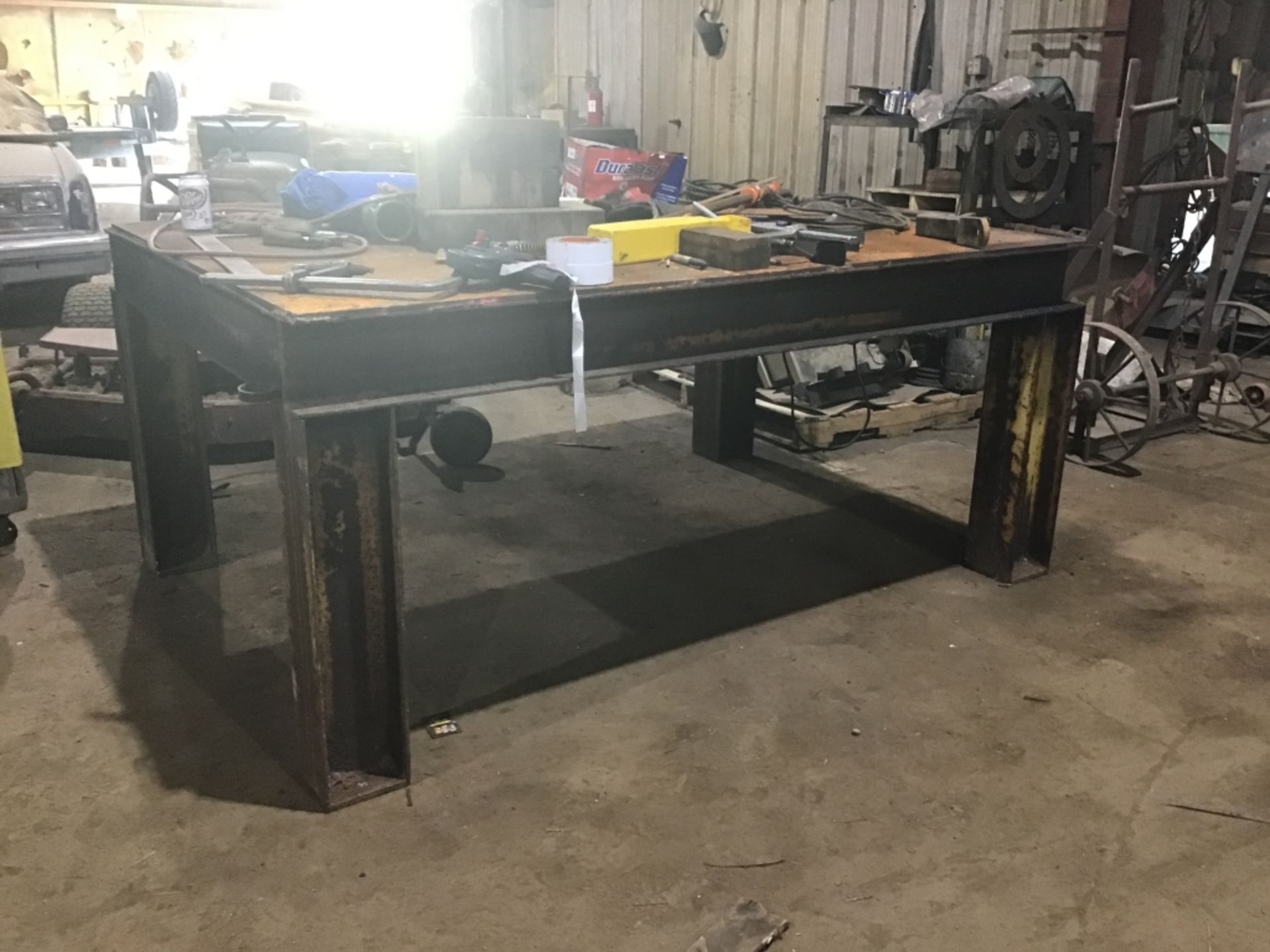 Welding table 54 x 78 X35 - Image 2 of 2