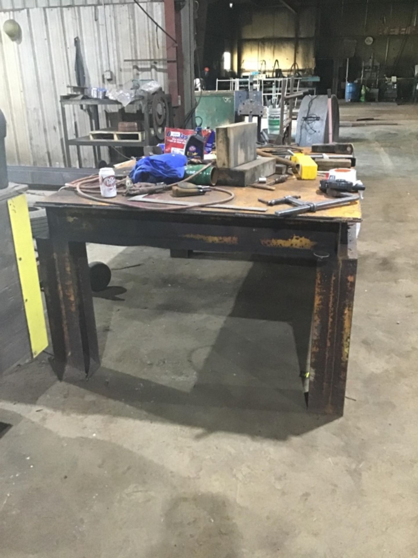 Welding table 54 x 78 X35