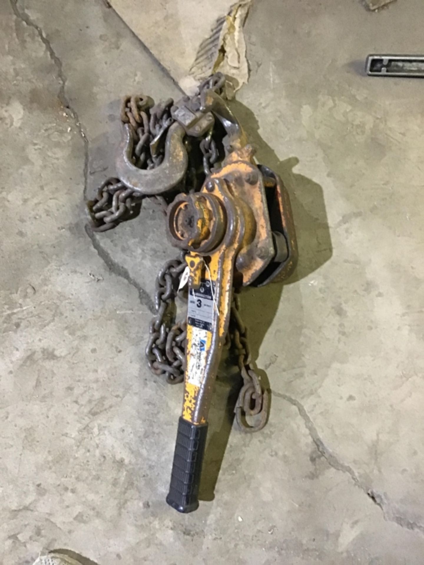 Harrington 3 ton hoist