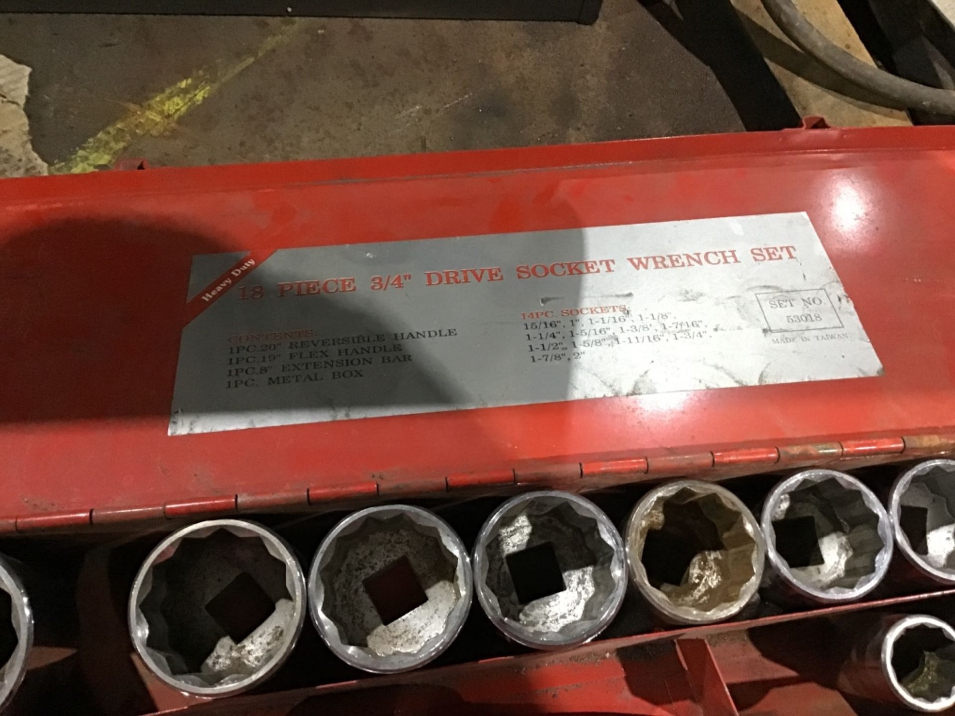 3/4 inch drive socket set - Image 2 of 2