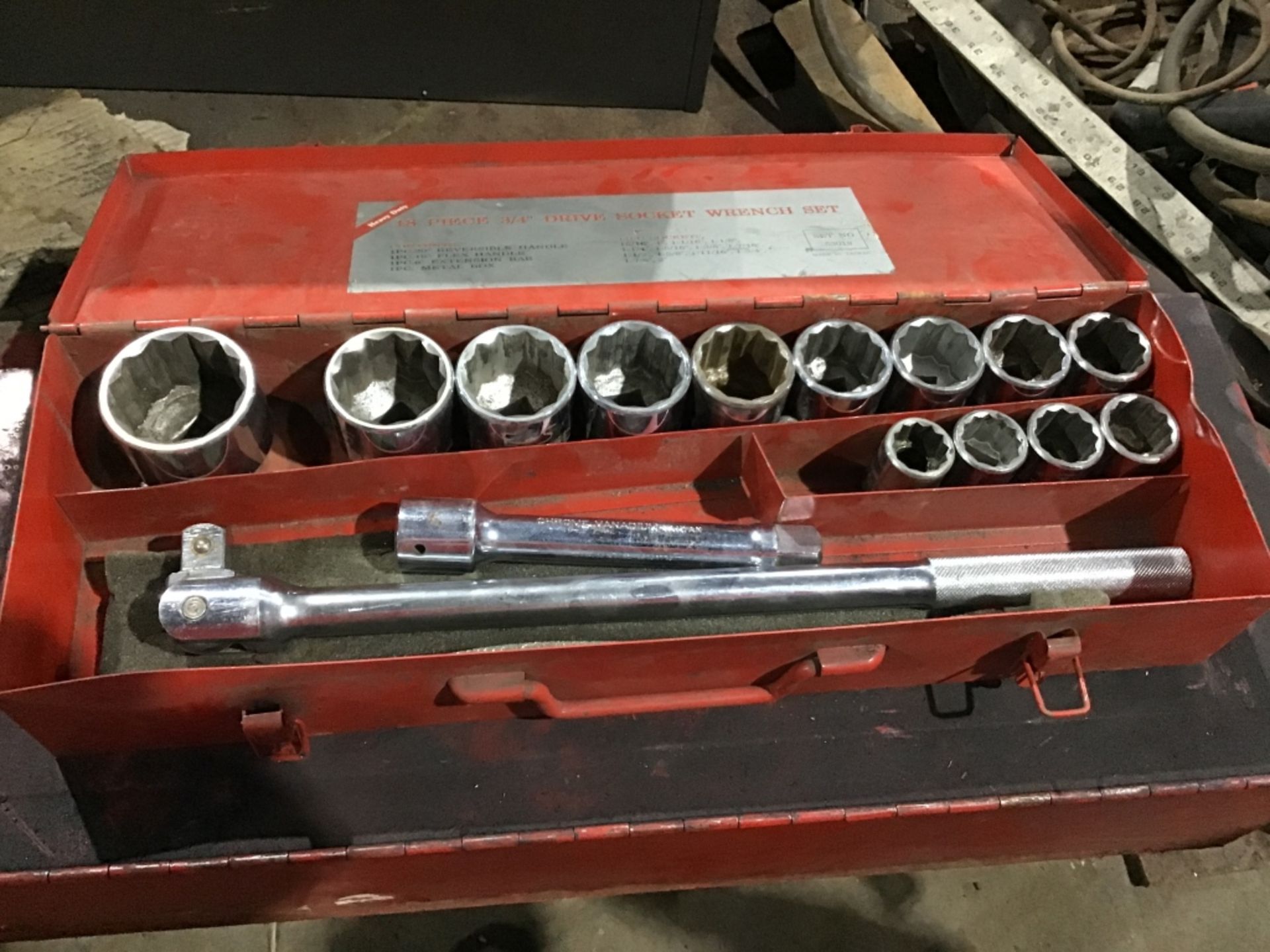 3/4 inch drive socket set