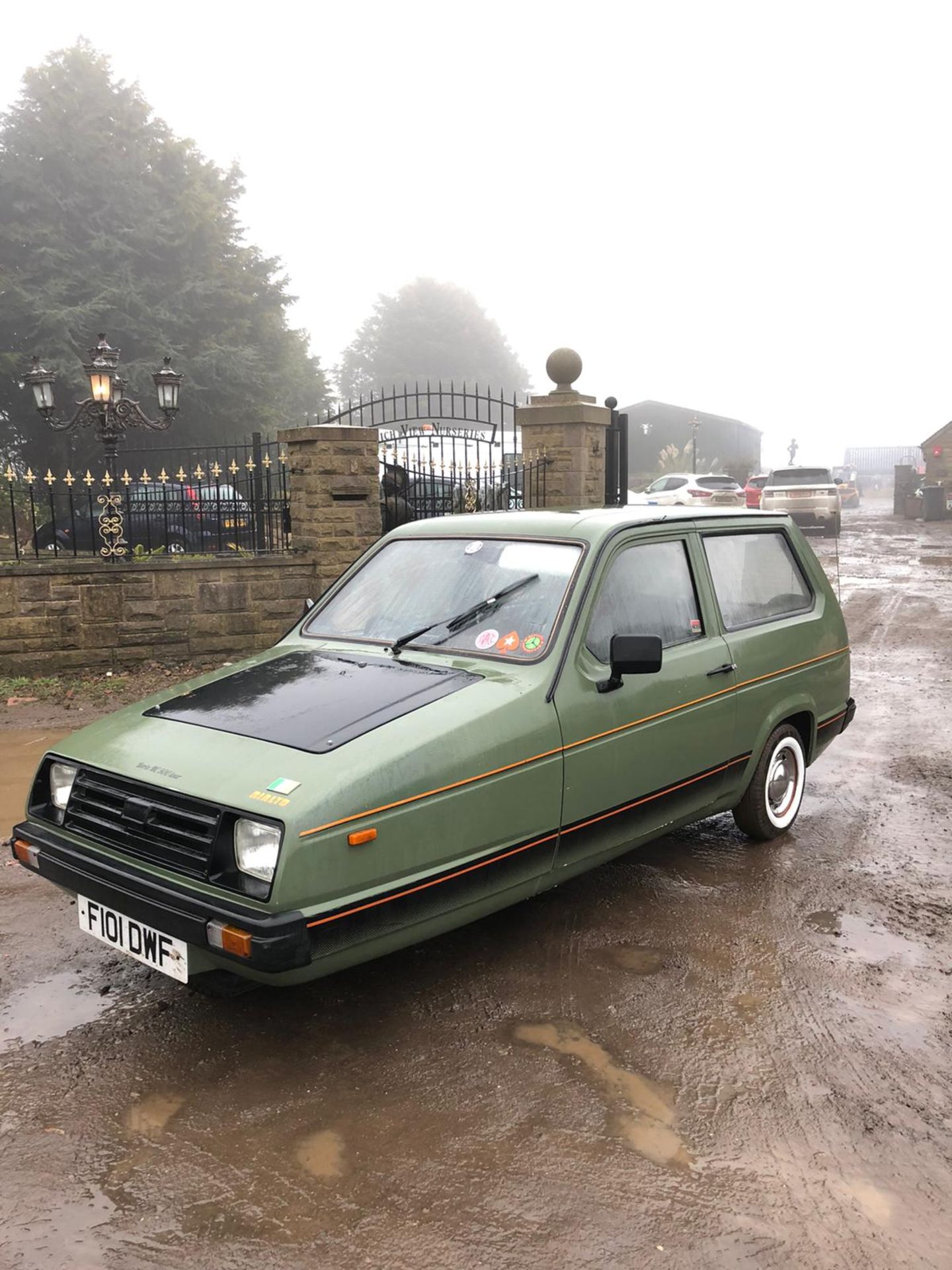 NEW MOT! 1988/F REG RELIANT RIALTO ESTATE SE 850CC PETROL GREEN 3 WHEELER *NO VAT* - Image 3 of 11