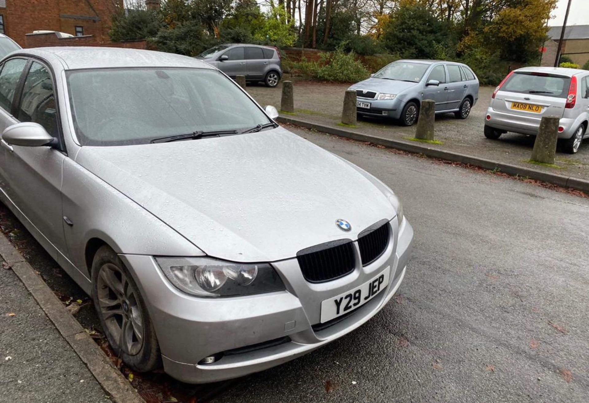 2008/08 REG BMW 320D SE 2.0 DIESEL SILVER 4 DOOR SALOON, SHOWING 5 FORMER KEEPERS *NO VAT*