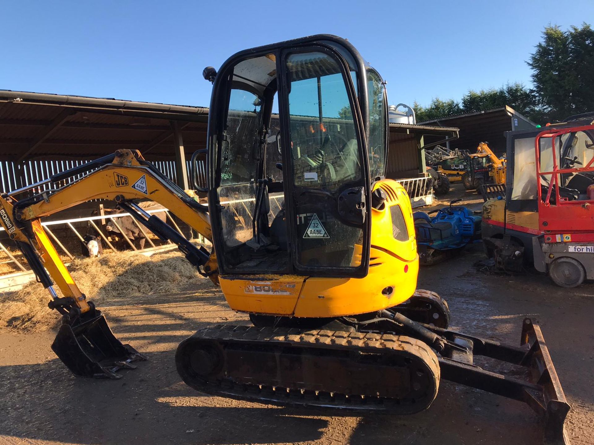 JCB 8025 ZTS TRACKED MINI DIGGER / EXCAVATOR, YEAR 2008, RUNS, WORKS AND DIGS *PLUS VAT* - Image 5 of 6