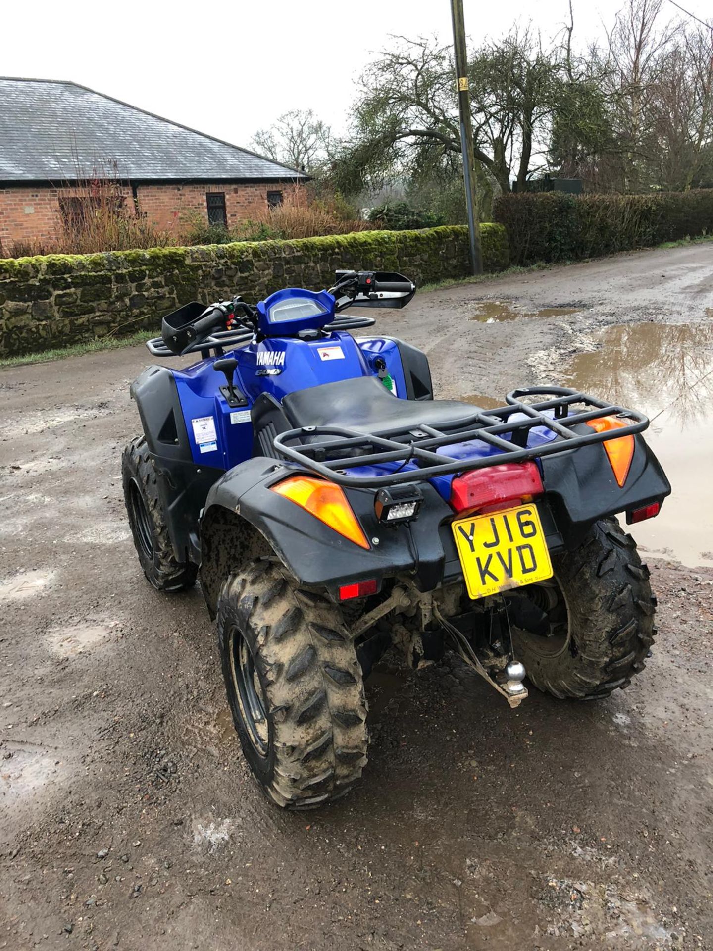 2016 CF MOTO CF 625-B 600CC FARM QUAD WITH FRONT WINCH, 4 WHEEL DRIVE, DIFF LOCK,V5 PRESENT *NO VAT* - Image 3 of 7