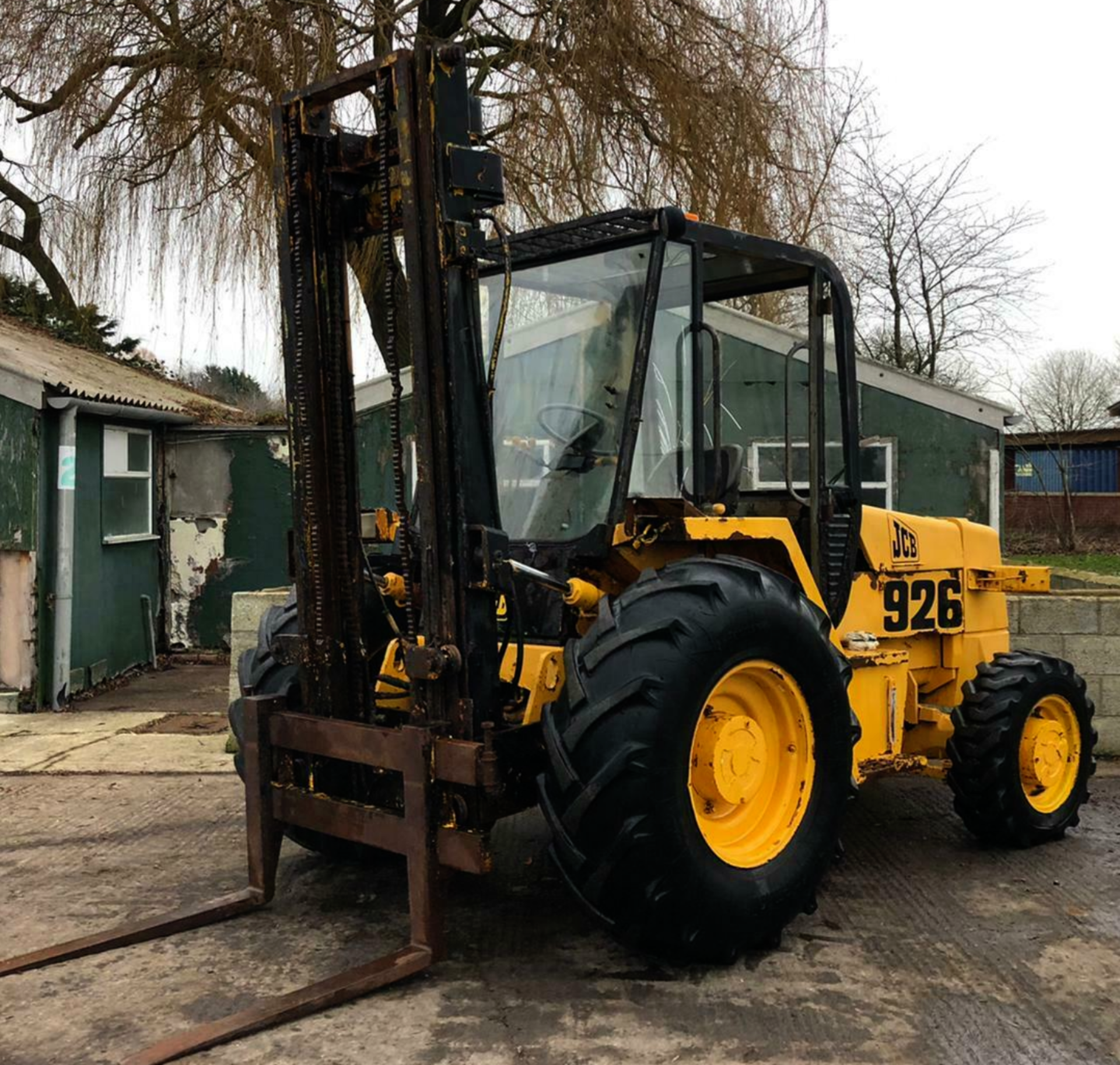 JCB 926 ROUGH TERRAIN FORK LIFT TRUCK 4 X 4