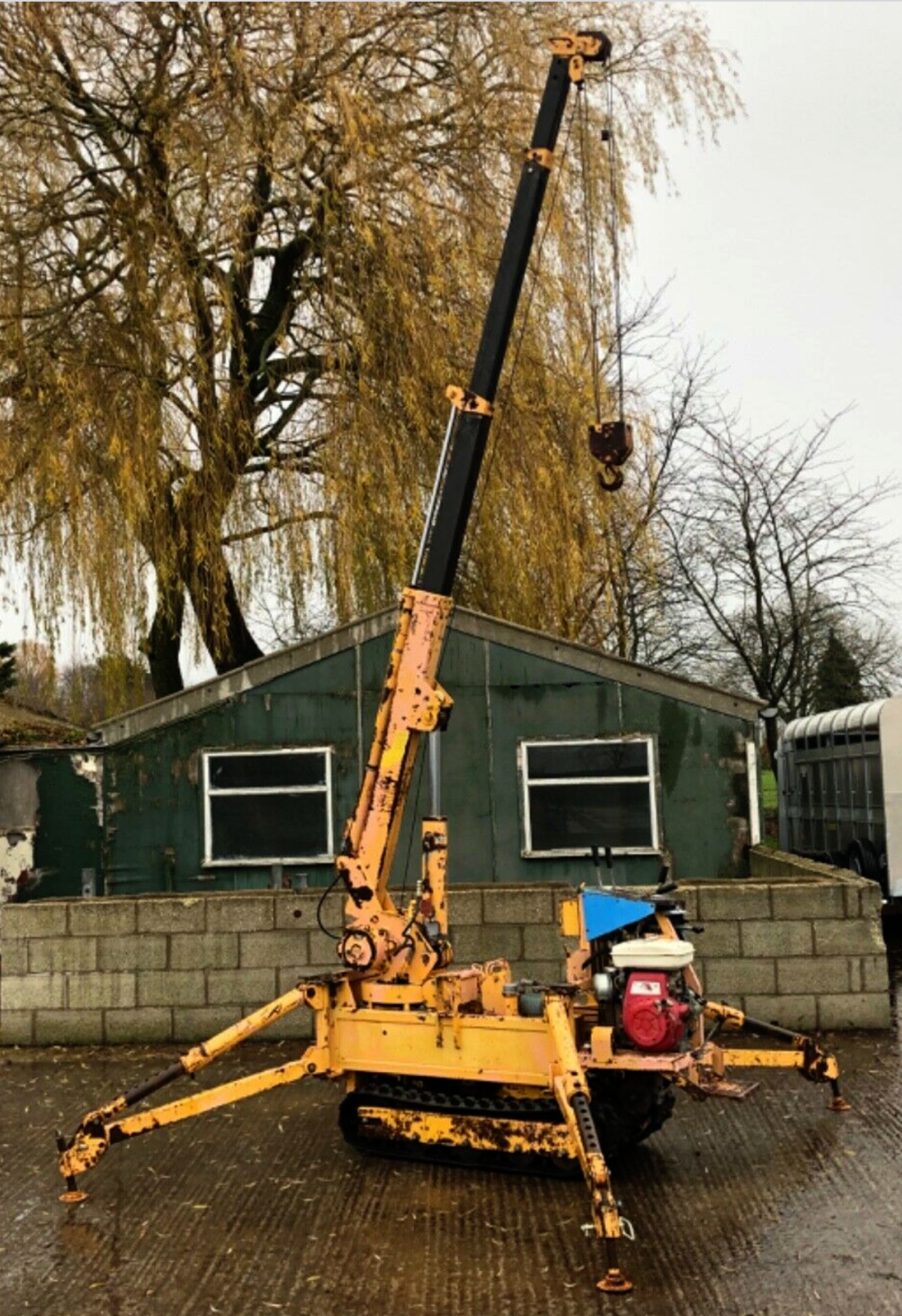 SUPER RARE TOA CC154 SPIDER CRANE TRACKED CRANE