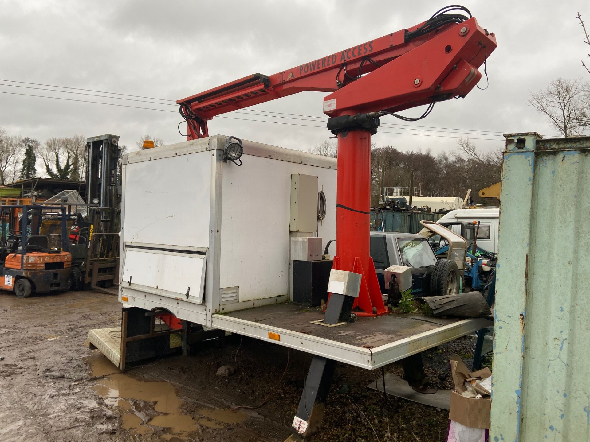2009 POWER ACCESS PA145 14.5 METER CHERRY PICKER, SELF CONTAINED SO RUNS OFF 24V *PLUS VAT* - Image 4 of 7