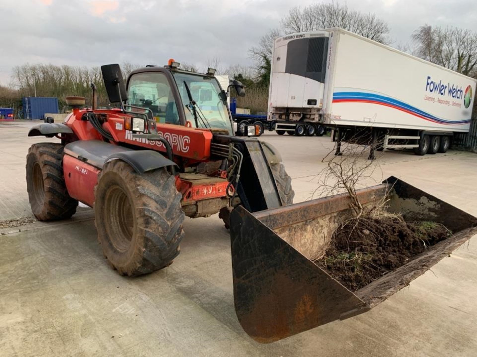 2007/07 REG MANITOU MANISCOPIC MLT 627 TELEHANDLER - for repair - see details - Image 2 of 7