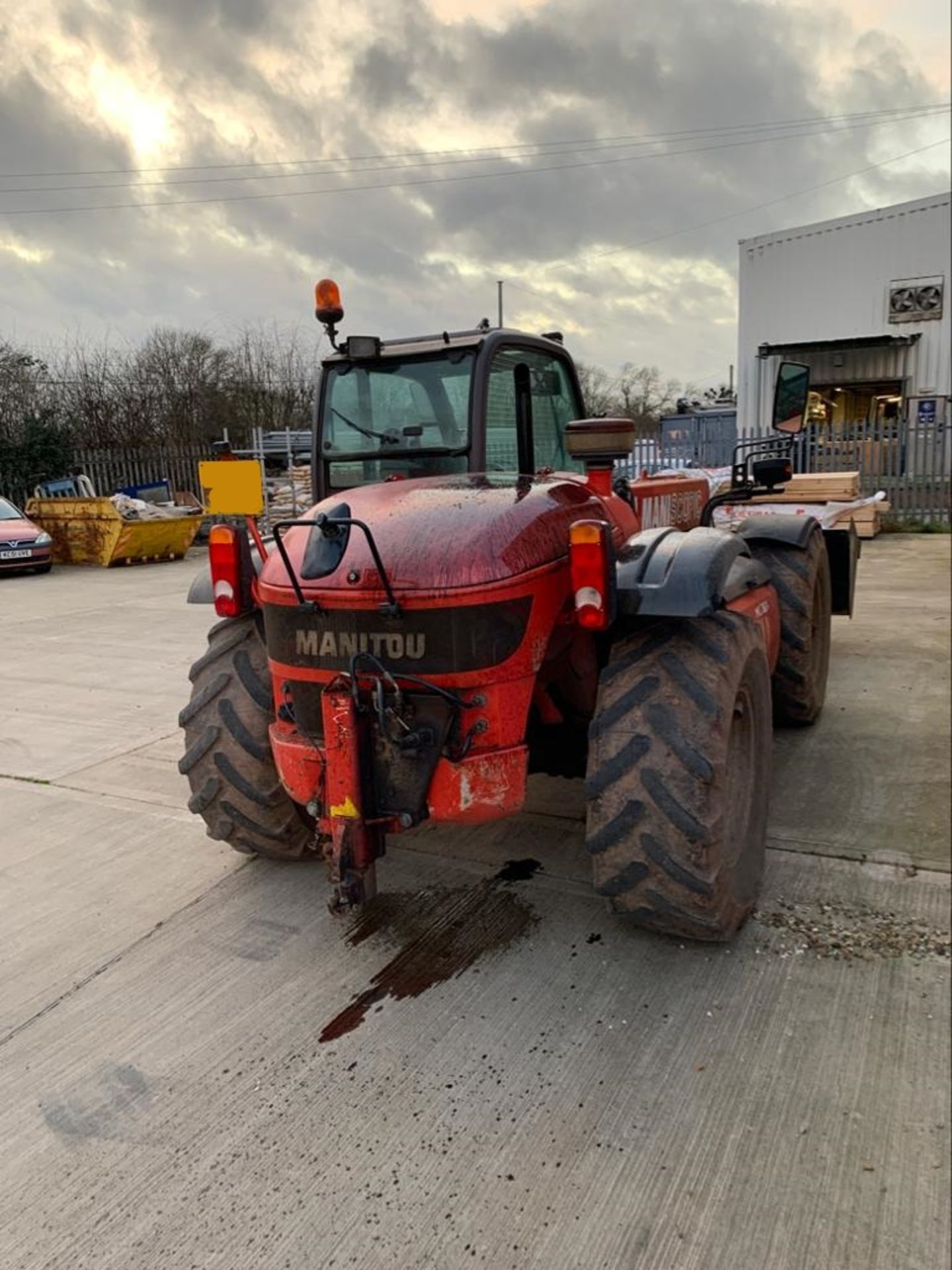 2007/07 REG MANITOU MANISCOPIC MLT 627 TELEHANDLER - for repair - see details - Image 5 of 7