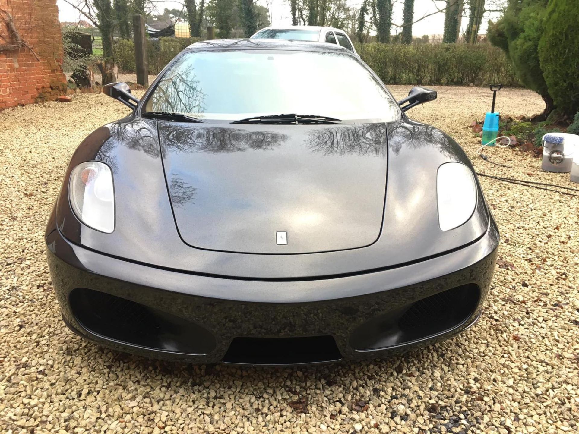 2007/56 Reg Left Hand Drive Ferrari F430 Coupe 4.3L V8 in Nero Daytona *NO VAT* - Image 2 of 32