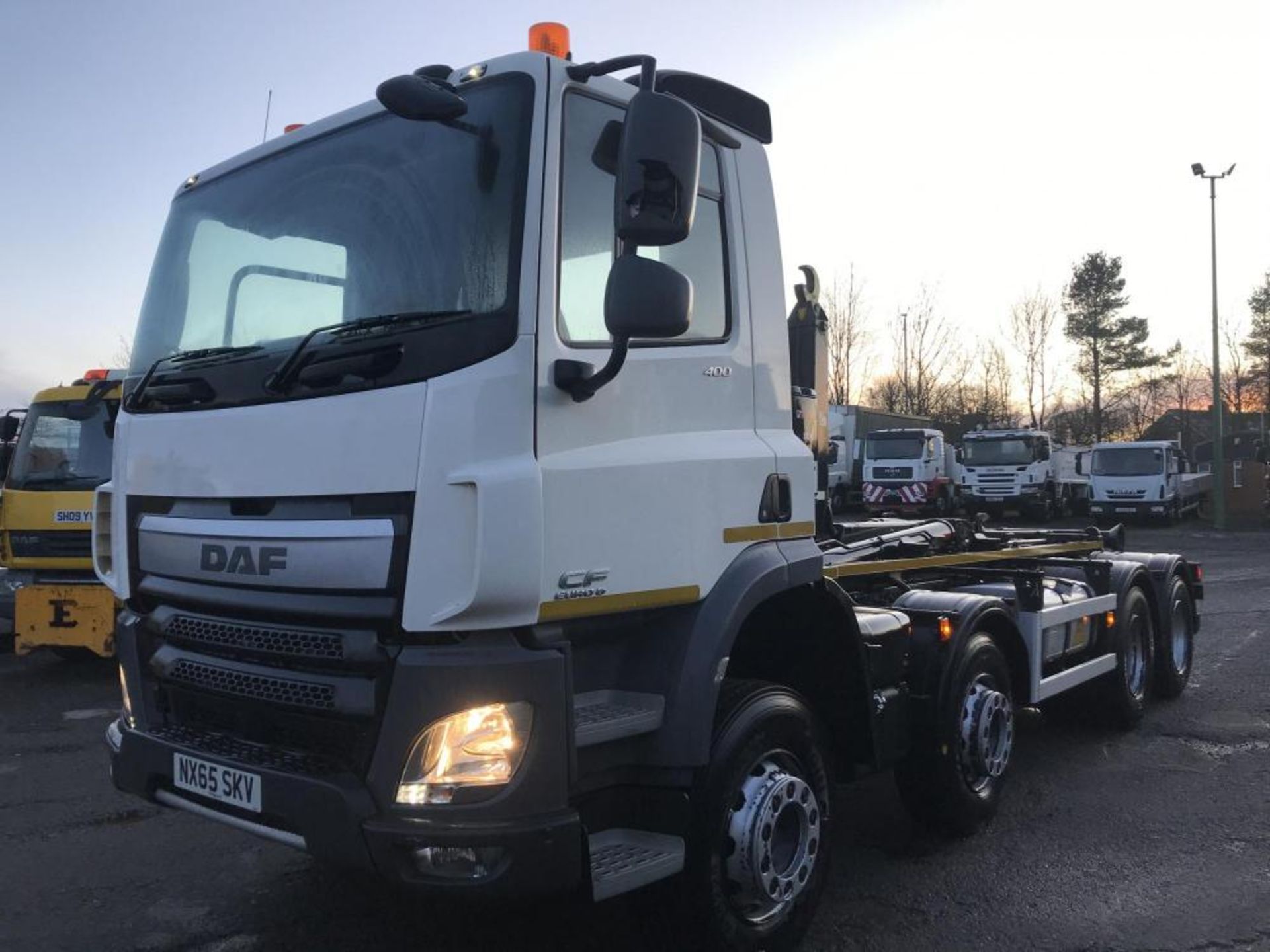 2015/65 REG DAF CF 85.400 8X4 HOOK LOADER MULTI LIFT EURO 6 AIR CONDITIONING *PLUS VAT* - Image 3 of 25