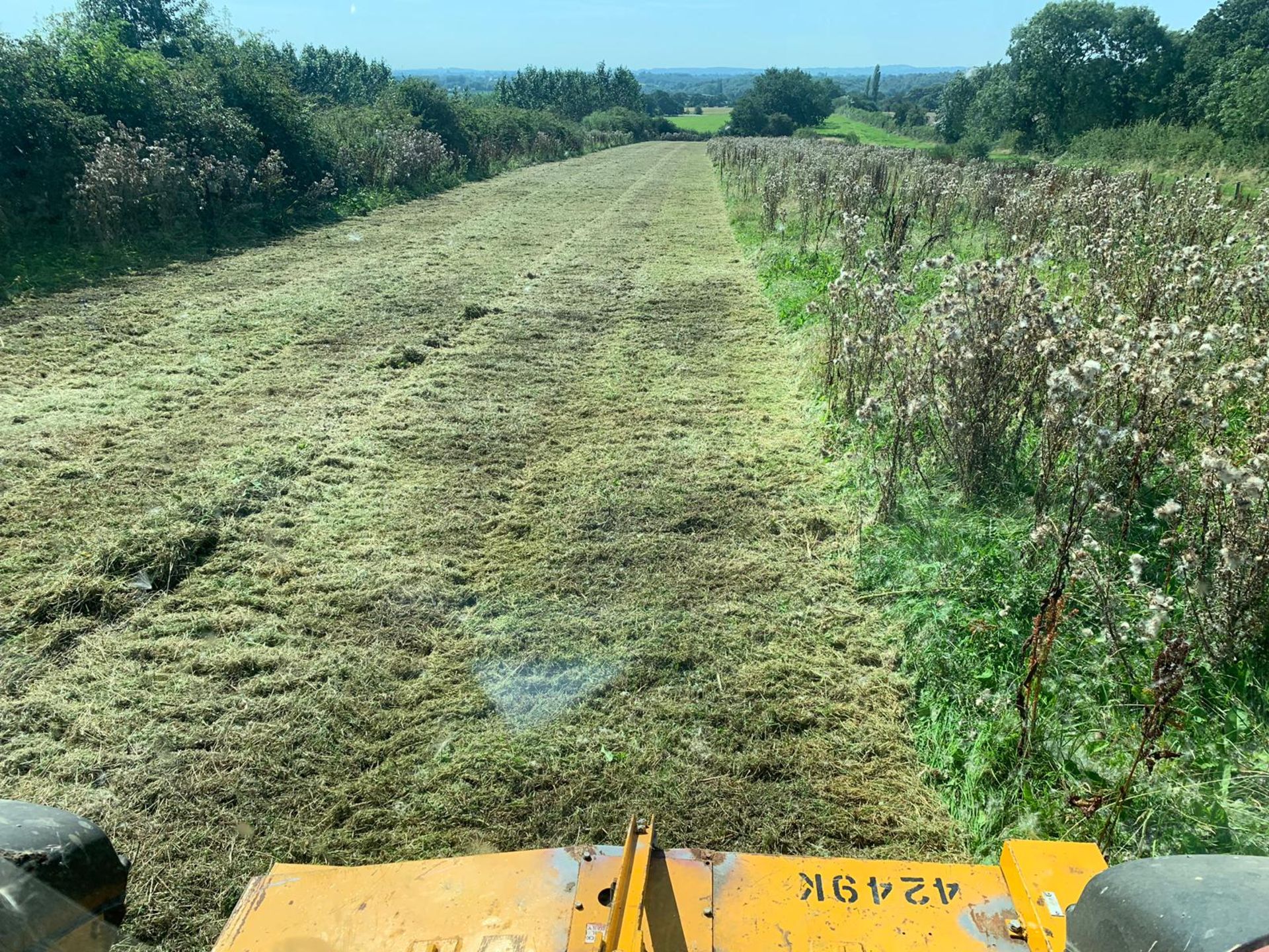 BOMFORD FLAIL MOWER, 6 FOOT CUT, WORKS WELL *PLUS VAT* - Image 4 of 12