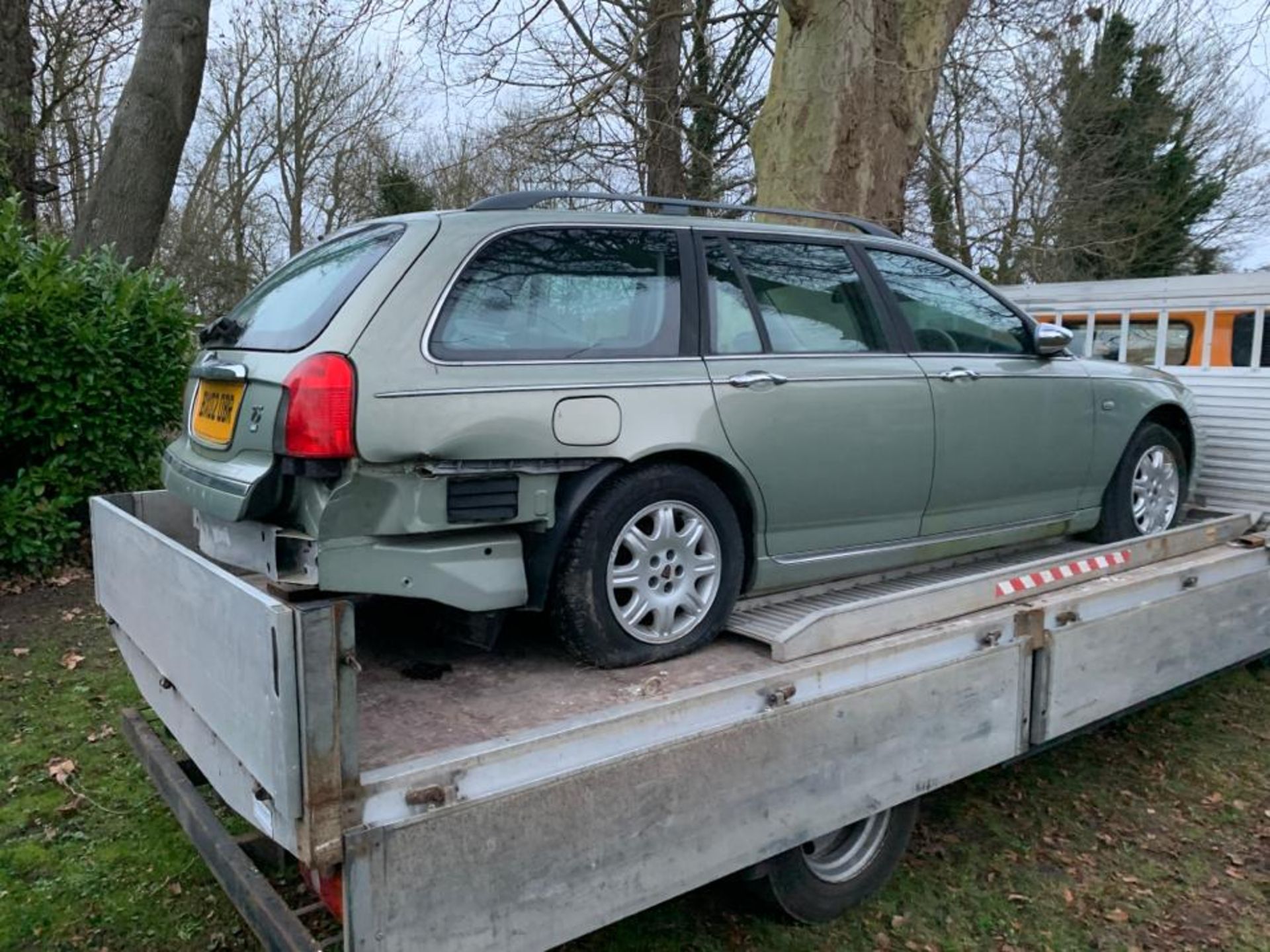 2002/02 REG ROVER 75 CONNOISSEUR BMW CDTi TOURER 2.0 DIESEL GREEN ESTATE * NO VAT* - Image 4 of 8