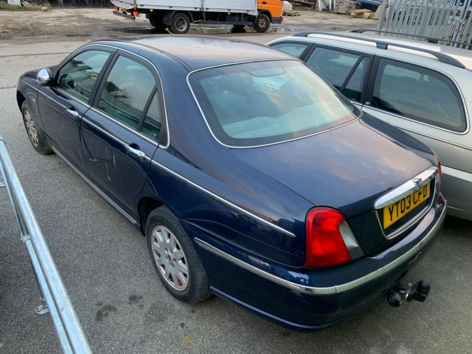 2003/03 REG ROVER 75 CONNOISSEUR 2.0 DIESEL BLUE 4 DOOR SALOON *NO VAT* - Image 2 of 5