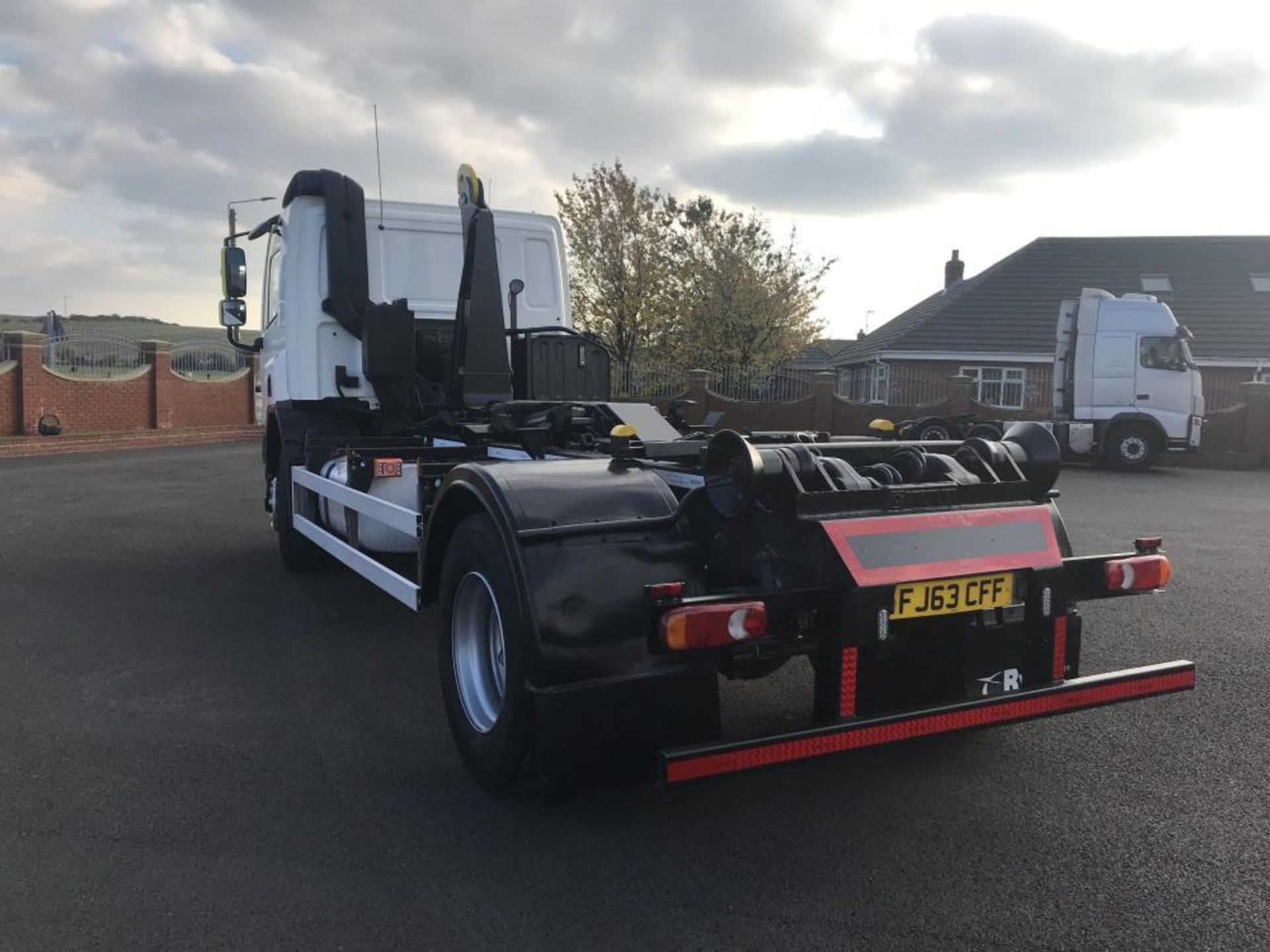 2013/63 REG DAF CF 65.220 18 TON HOOK LOADER HIAB MULTILIFT MANUAL GEARBOX STEEL SUSPENSION - Image 3 of 19