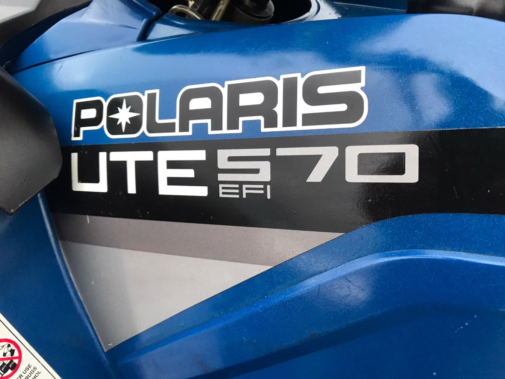 POLARIS SPORTSMAN UTE 570 EFI QUADBIKE, YEAR 2015, ONLY 131 HOURS, ROAD REGISTERED *NO VAT* - Image 8 of 10