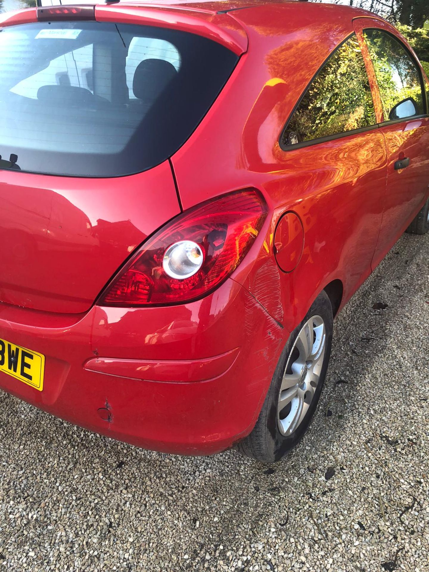 2009/09 REG VAUXHALL CORSA ACTIVE 1.0 PETROL RED 3 DOOR HATCHBACK, SHOWING 4 FOMER KEEPERS *NO VAT* - Image 5 of 11