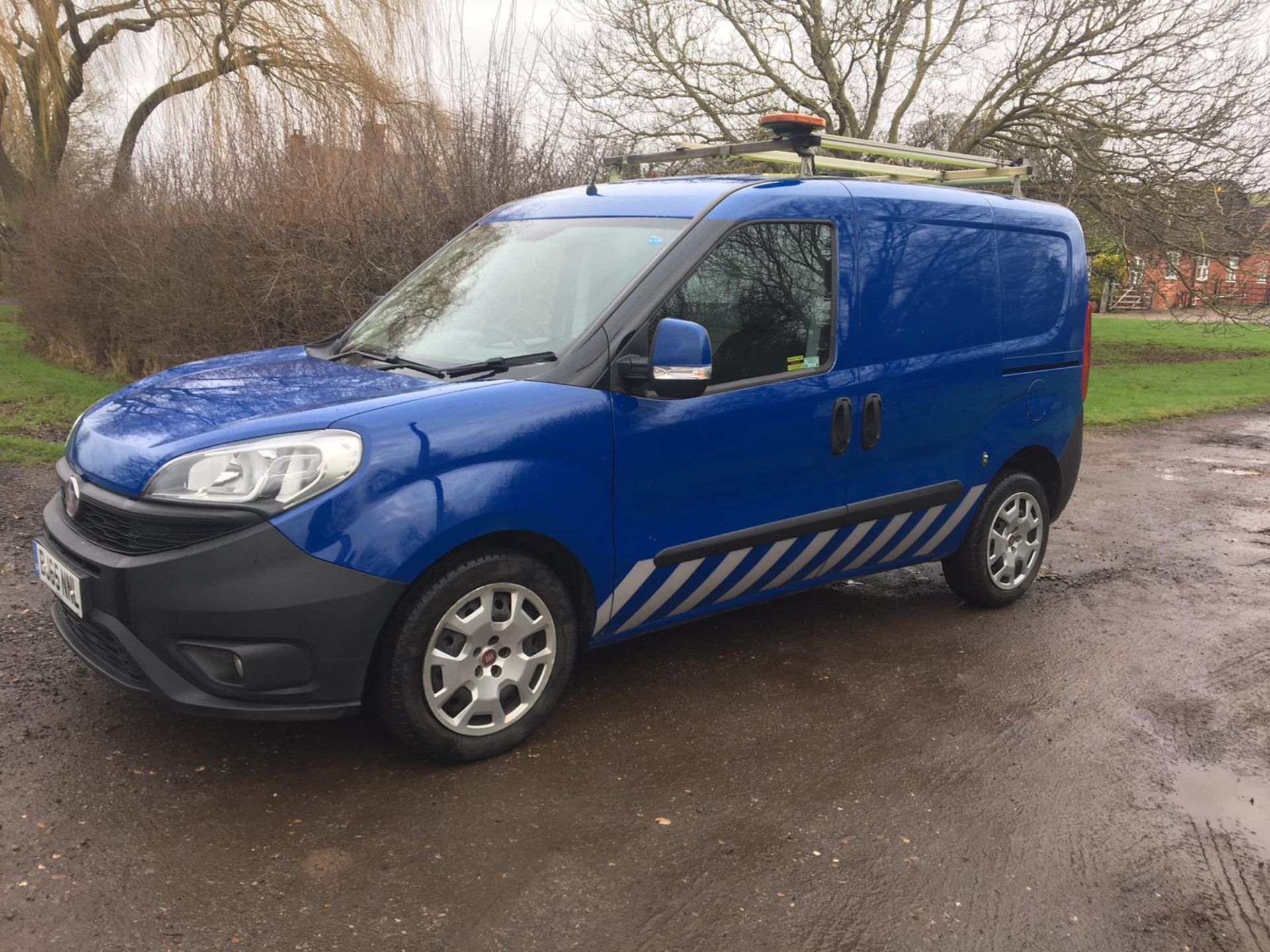 2015/65 REG FIAT DOBLO SX MULTIJET 1.25 BLUE DIESEL PANEL VAN, SHOWING 0 FORMER KEEPERS *PLUS VAT* - Image 3 of 12