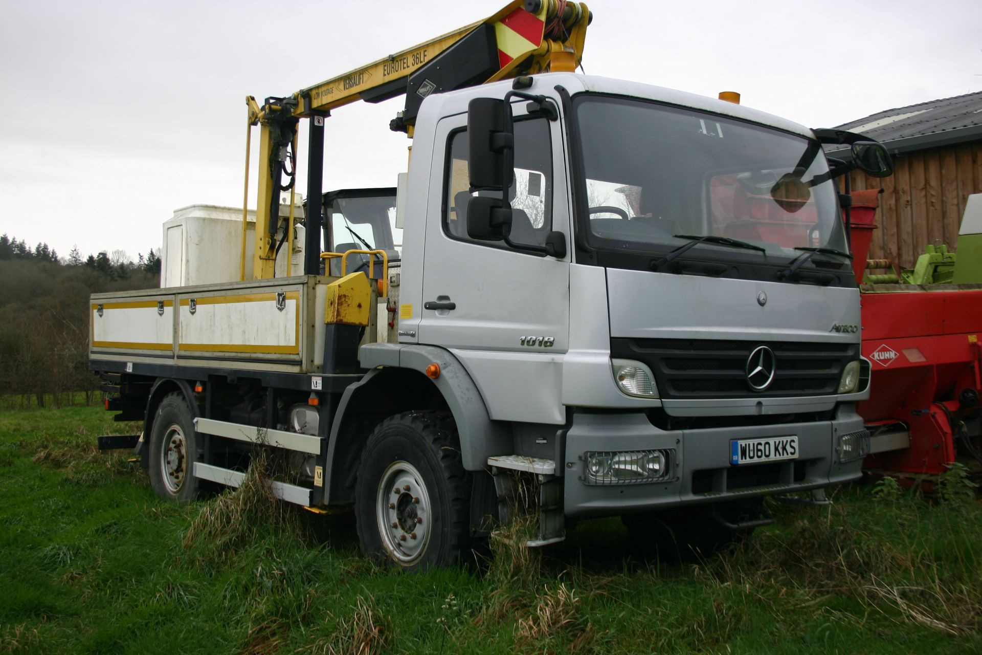 2011/60 REG MERCEDES ATEGO 1018 BLUETEC S 4.3 DIESEL 4WD TOWER WAGON, SHOWING 0 FORMER KEEPERS