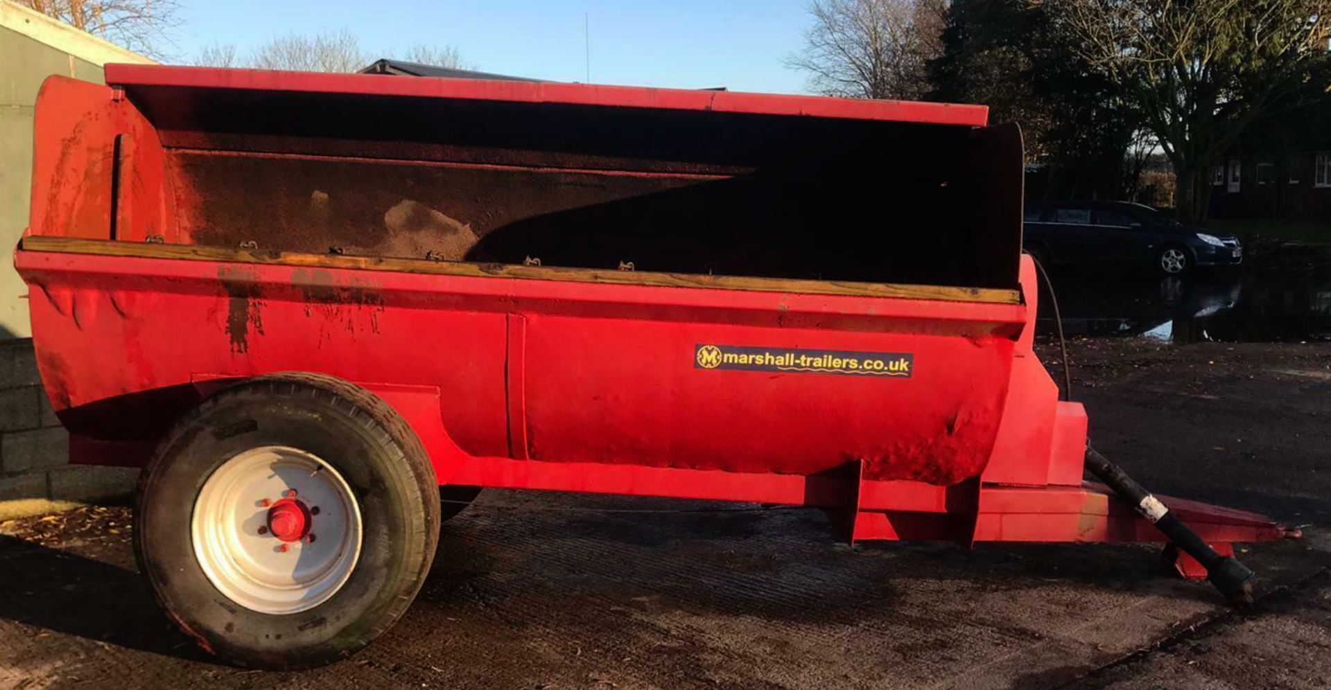 MARSHALL 85 MUCK SPREADER - GOOD CONDITION - Image 3 of 11