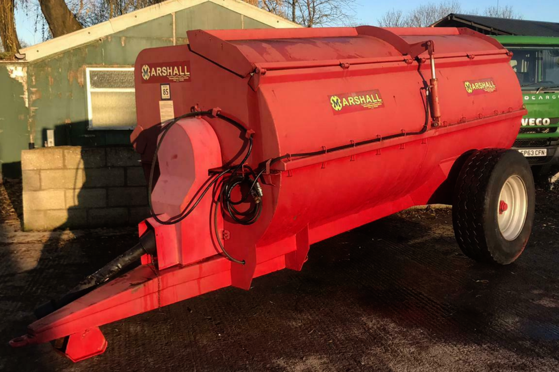 MARSHALL 85 MUCK SPREADER - GOOD CONDITION - Image 4 of 11