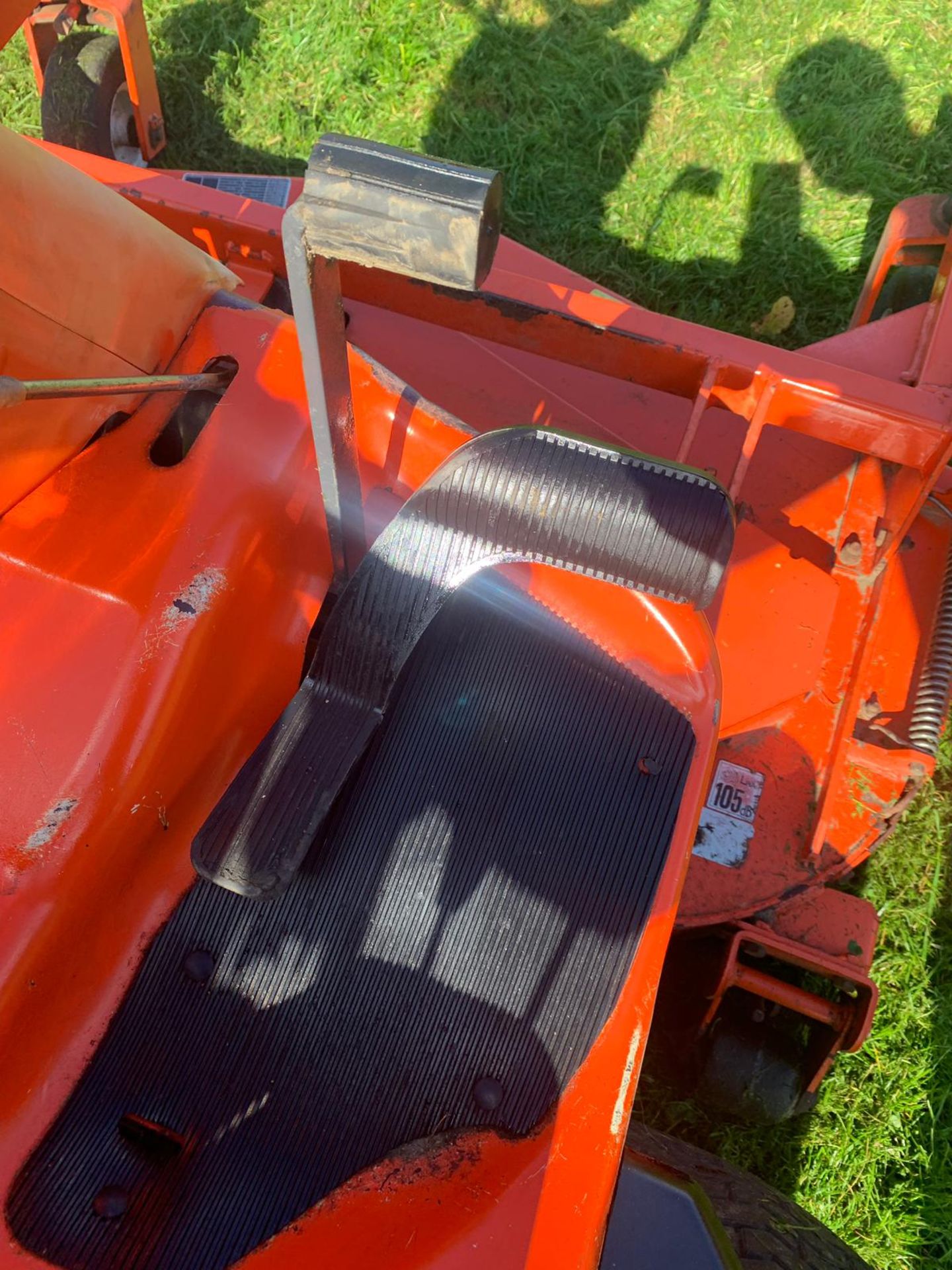 2012 KUBOTA F3680 OUT FRONT 4WD HST MOWER, TURF TYRES, 35 HP DIESEL ENGINE *PLUS VAT* - Image 12 of 15