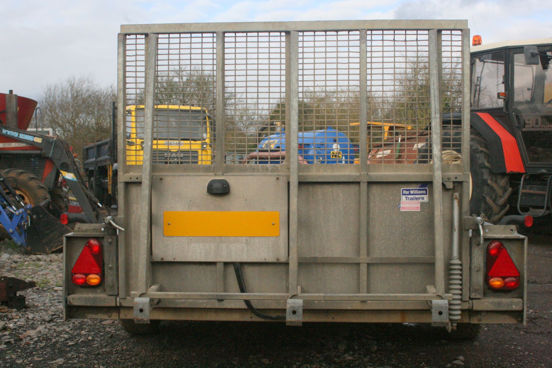 IFOR WILLIAMS GX125HD TWIN AXLE PLANT TRAILER, C/W DROP DOWN REAR RAMP & SPARE WHEEL *PLUS VAT* - Image 6 of 8