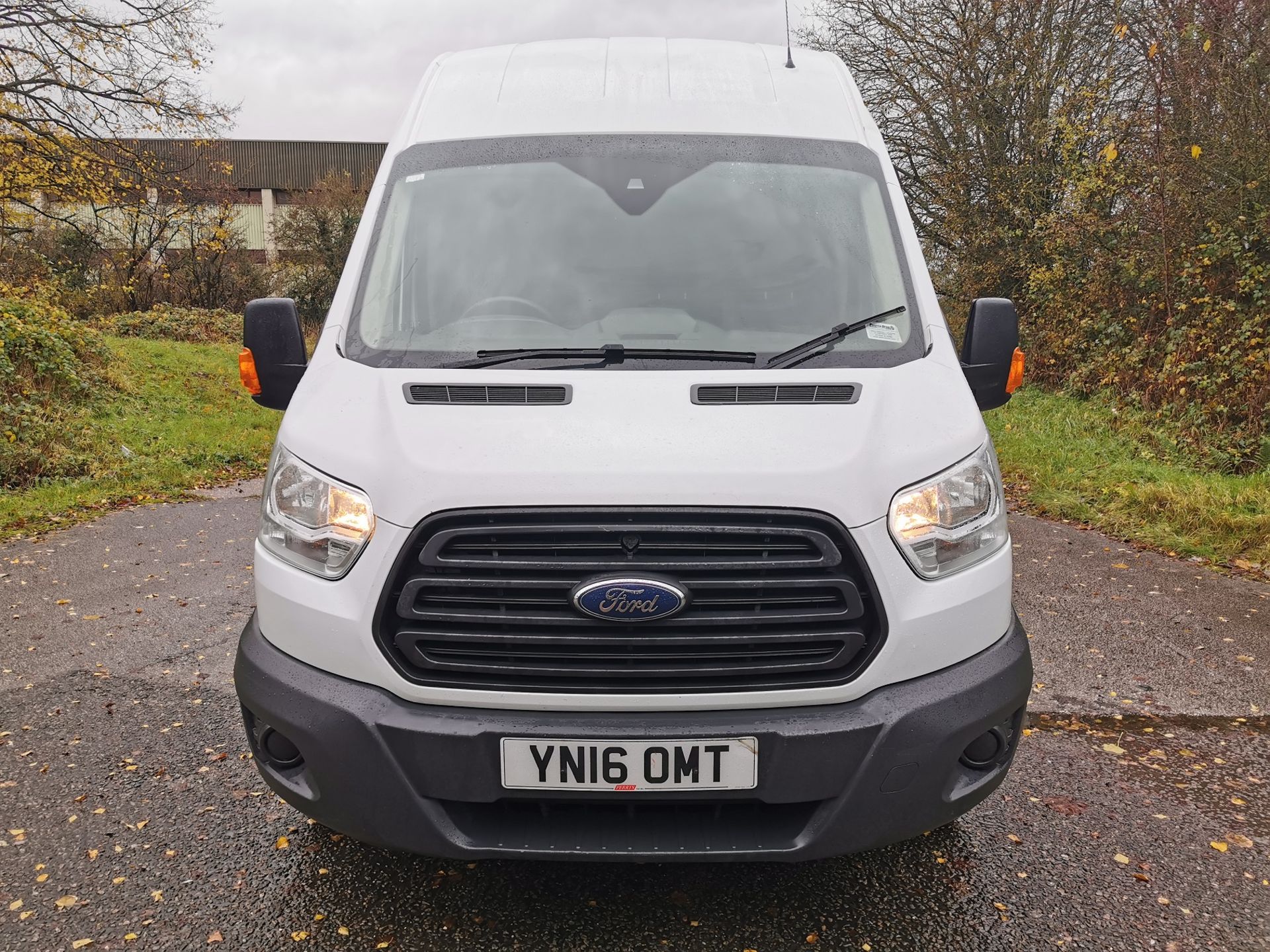 2016/16 REG FORD TRANSIT L4 JUMBO 350 TREND 2.2 DIESEL WHITE PANEL VAN, ONE OWNER *NO VAT* - Image 2 of 18