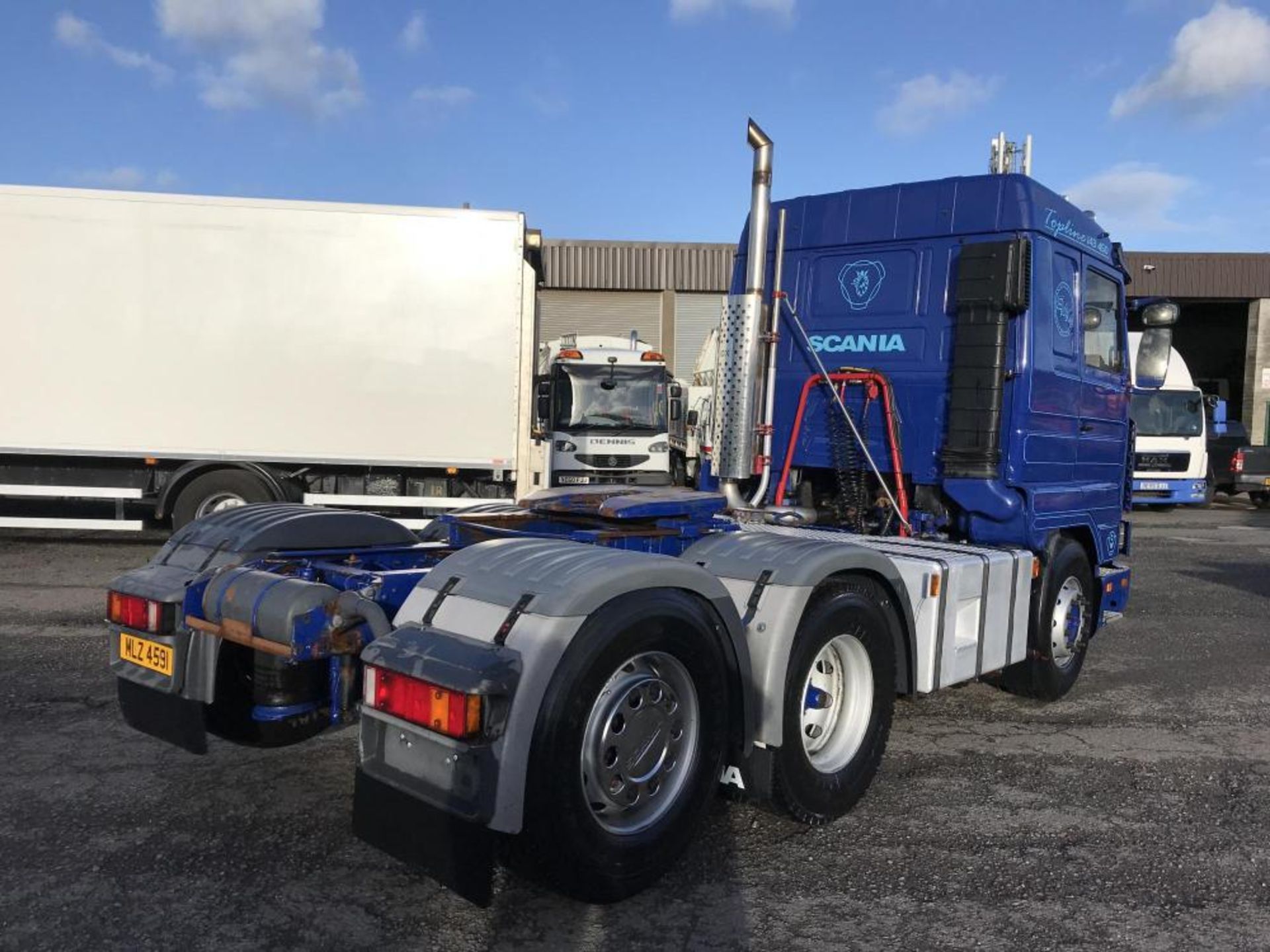 1996 SCANIA 143 450 TAG AXLE TOP LINE STREAM LINE 6X2 TRACTOR UNIT V8 GRS 900 GEARBOX GOOD RUNNER - Bild 7 aus 31