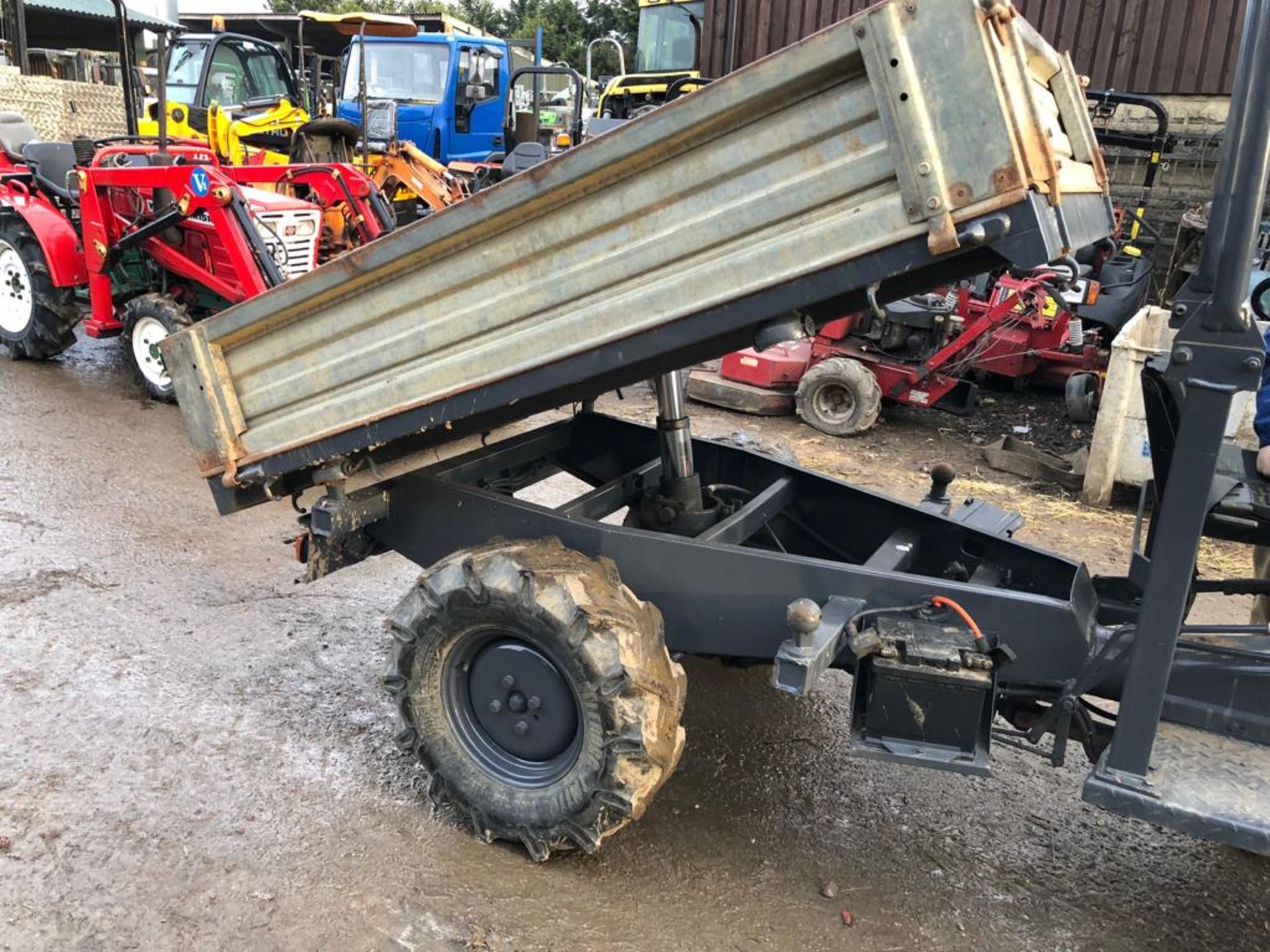 2011 ERREPPI BANTAM ORANGE 4WD 3 WAY TIPPER, STARTS, DRIVES AND TIPS *PLUS VAT* - Image 7 of 15