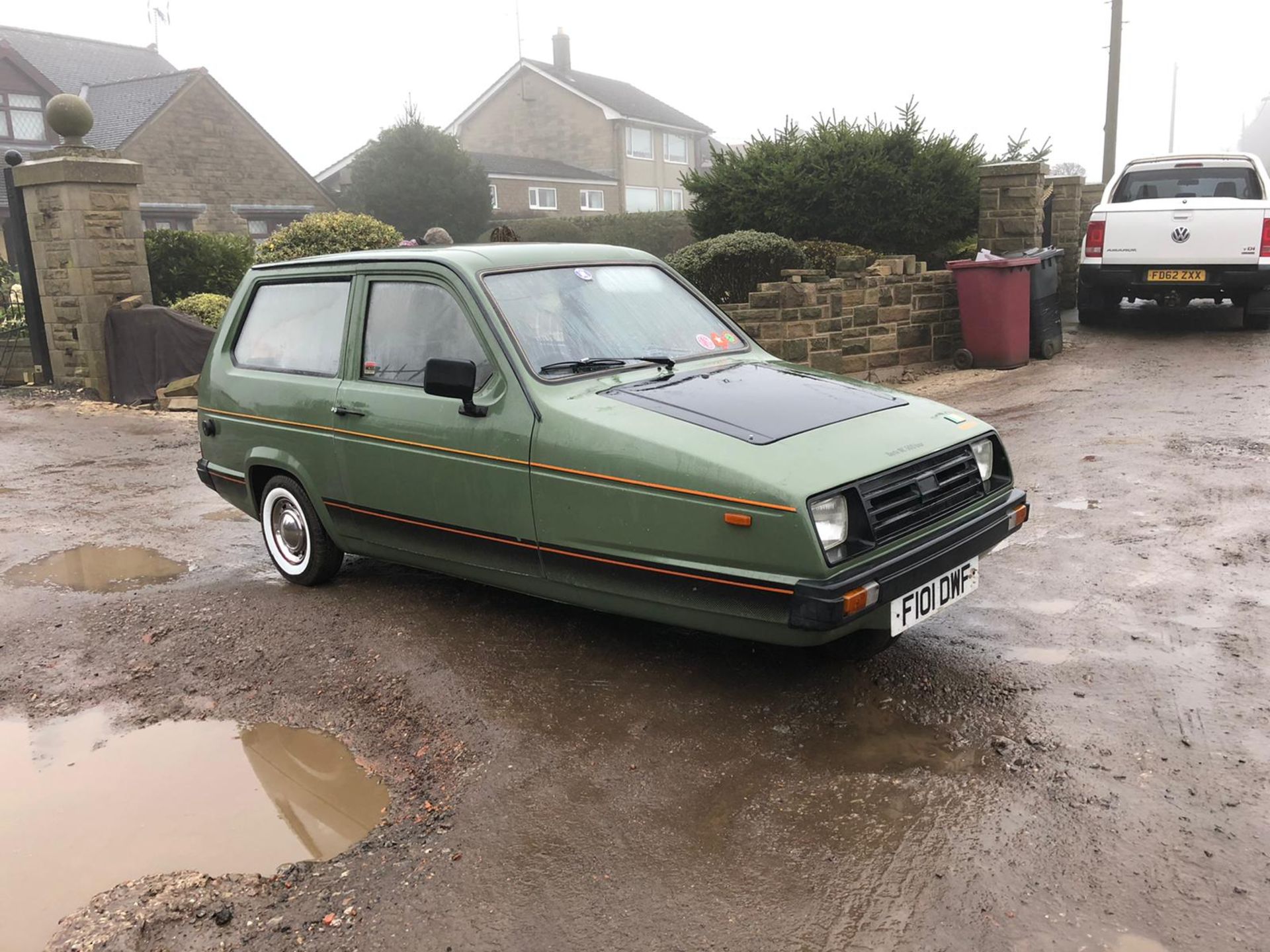 NEW MOT! 1988/F REG RELIANT RIALTO ESTATE SE 850CC PETROL GREEN 3 WHEELER *NO VAT*