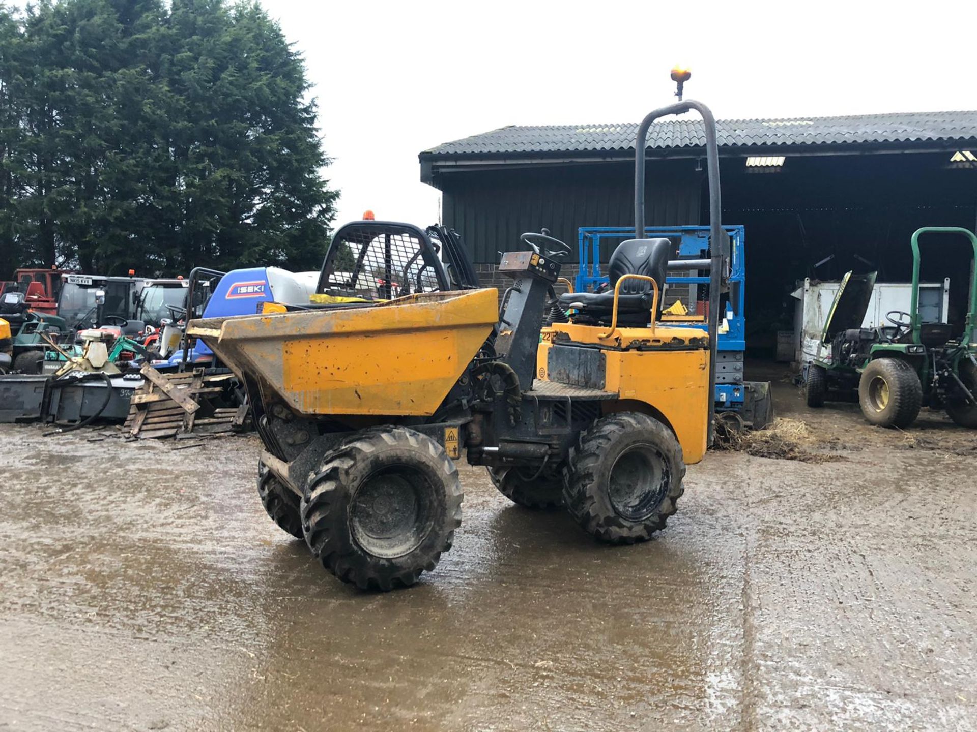 TEREX HD1000 1 TON DUMPER, YEAR 2009, RUNS, WORKS AND TIPS *PLUS VAT* - Image 5 of 6