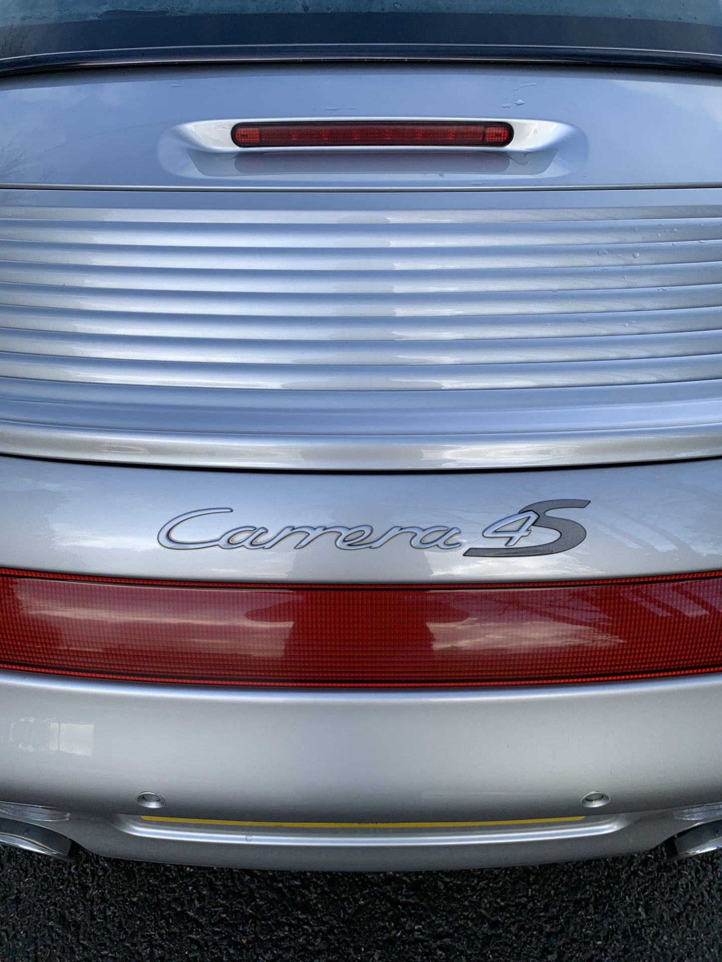 2003/53 REG PORSCHE 911 CARRERA 4S TIP S 3.6L PETROL SILVER CONVERTIBLE, SHOWING 3 FORMER KEEPERS - Image 6 of 10